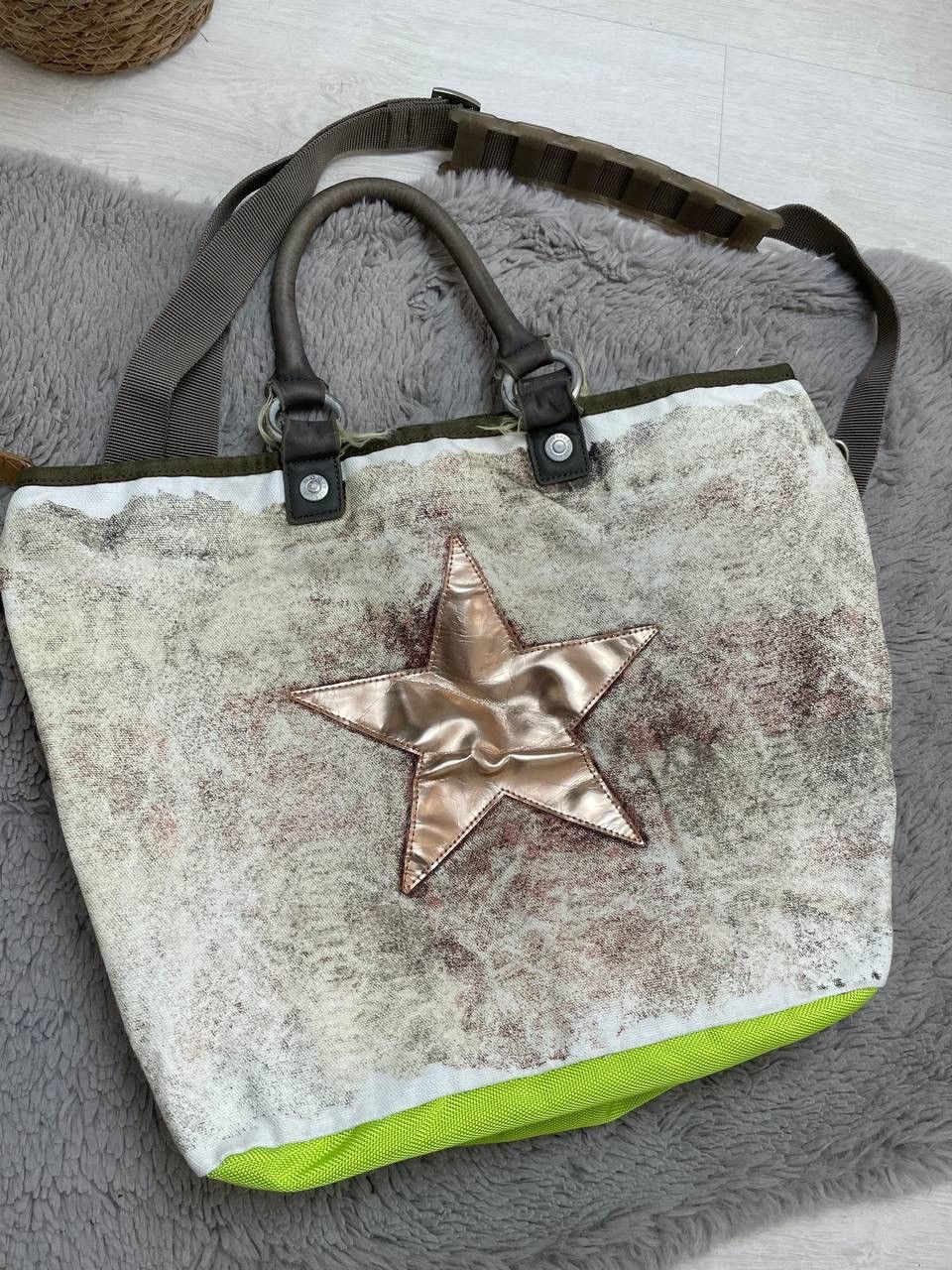Japanese Brand × Vintage George Gina &Lucy Vintage Shoulder Bag Big Logo Avantgarde Size ONE SIZE - 2 Thumbnail