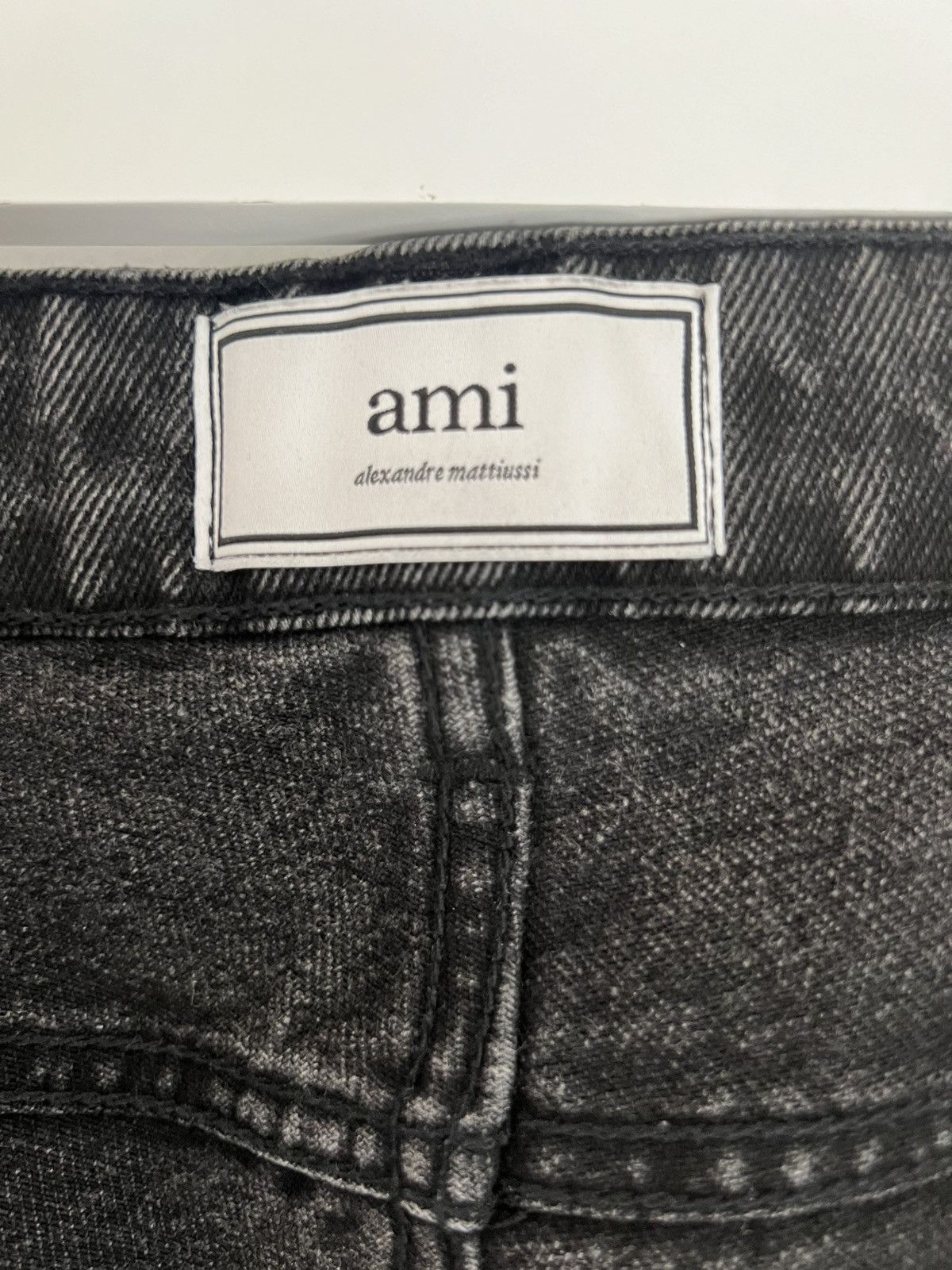 AMI AMI Tapered Fit Jeans - Vintage Black Size US 27 - 10 Thumbnail