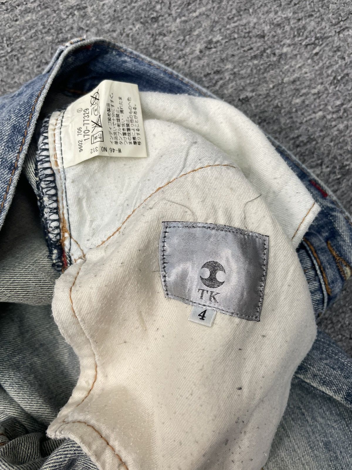 Takeo Kikuchi Vintage Takeo Kikuchi Patchwork Jeans Denim Sashiko Stitch Size US 32 / EU 48 - 5 Thumbnail