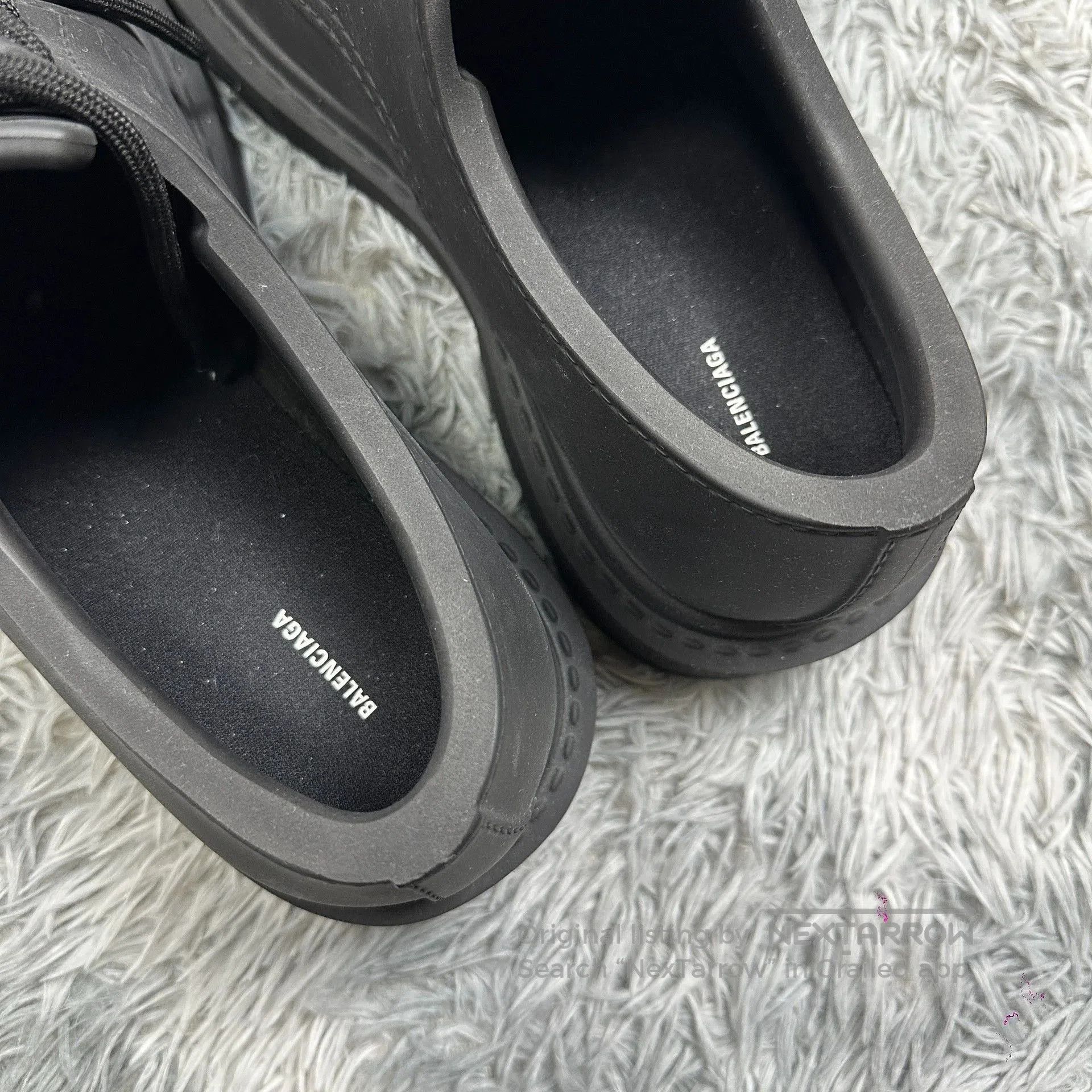 Balenciaga black balenciaga derby shoes size 44. Size US 10.5 / EU 43-44 - 6 Thumbnail