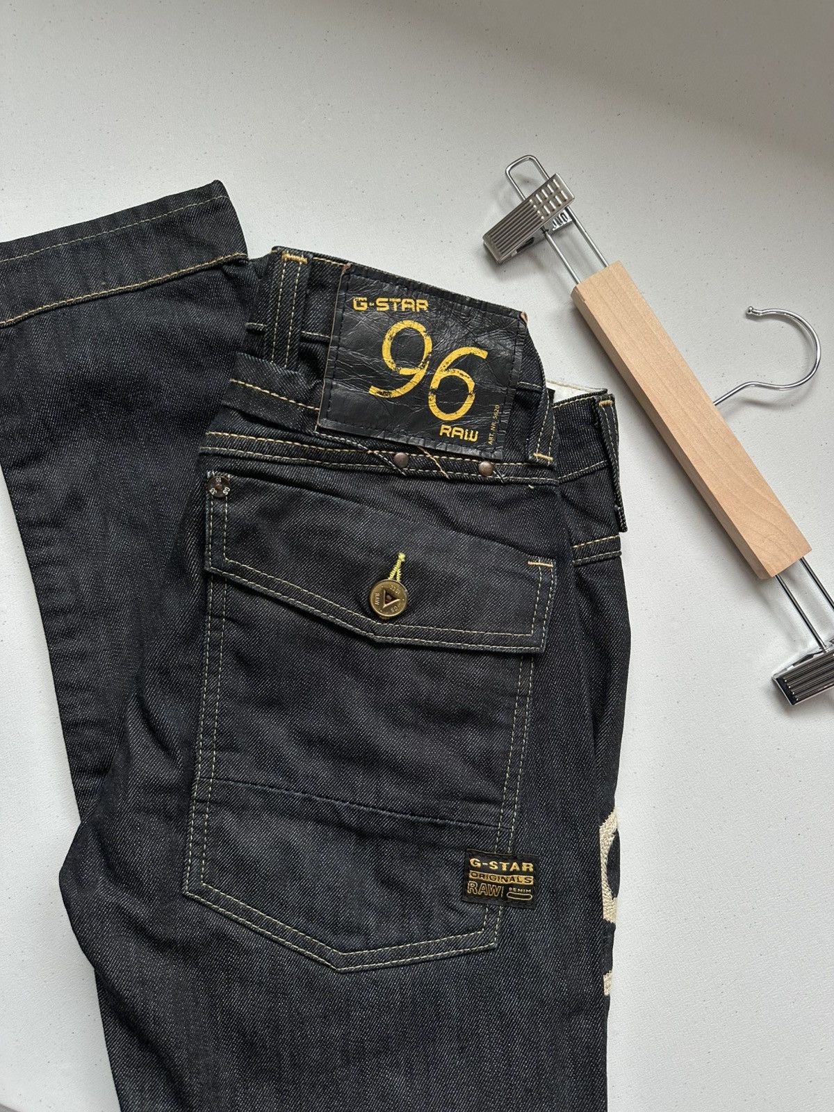 G-Star G star Raw Denim Jeans 96 Avant Garde Size US 27 - 1 Thumbnail