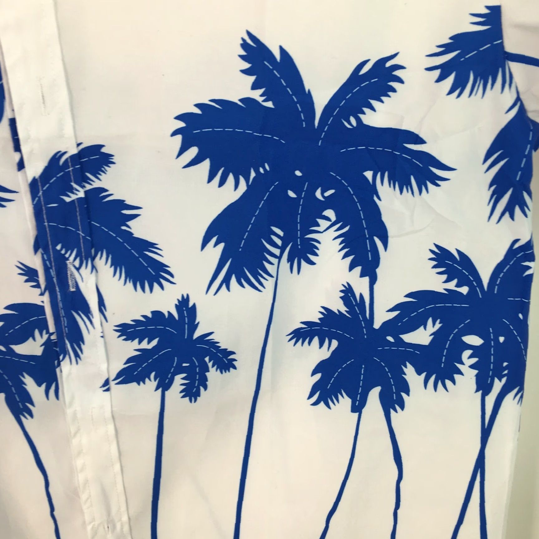 Vintage Shuangqi Mens Hawaiian Tropical Beach Short Sleeve White T Shirt 3XL Button-Up Casual Mens Shirt 3XL White Hawaiian Beach Theme Size US XXL / EU 58 / 5 - 3 Thumbnail