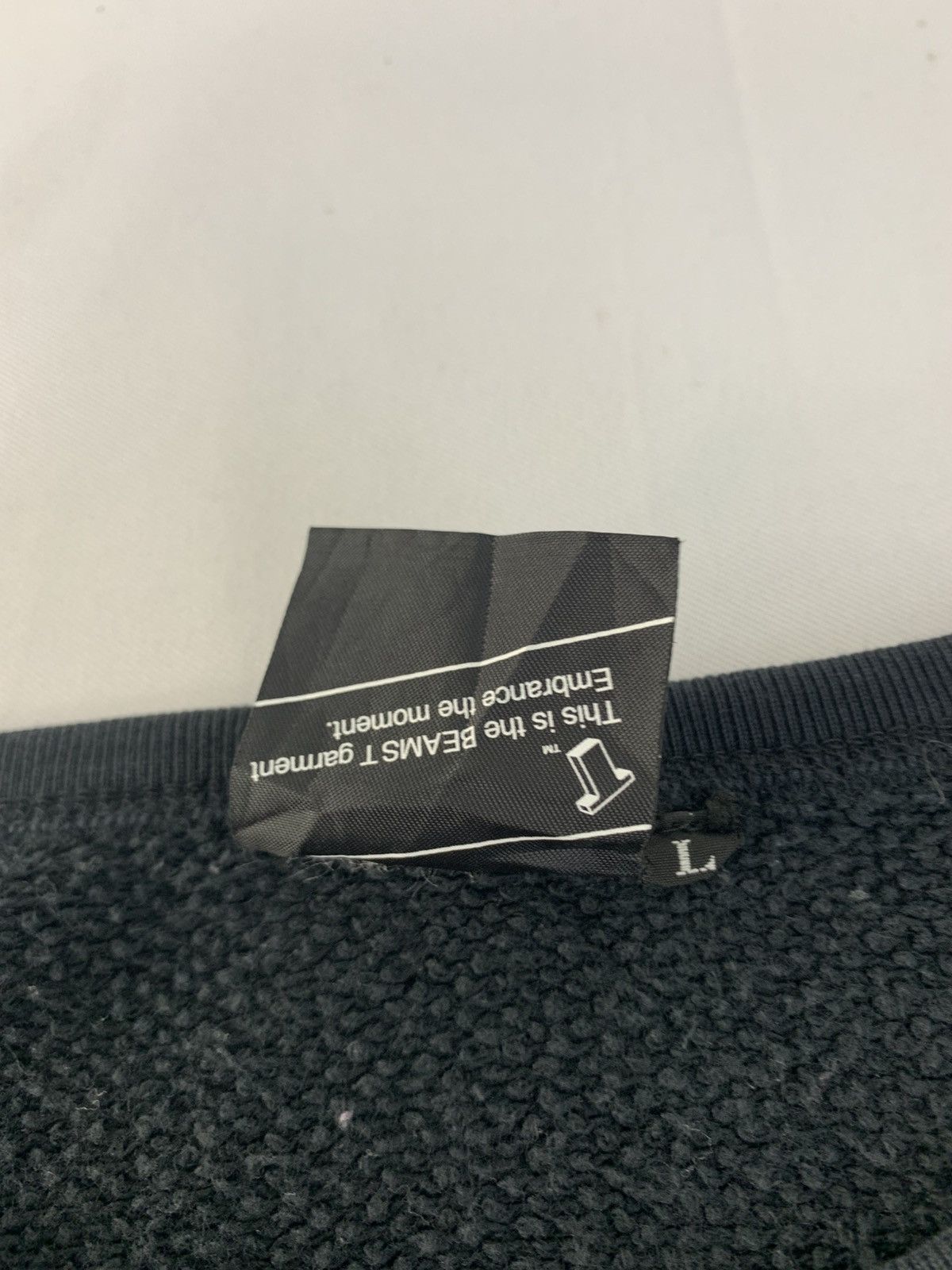 Beams Plus Beam T Black Humour Black Bear Crewneck Pullover Big Logo Size L / US 10 / IT 46 - 6 Thumbnail