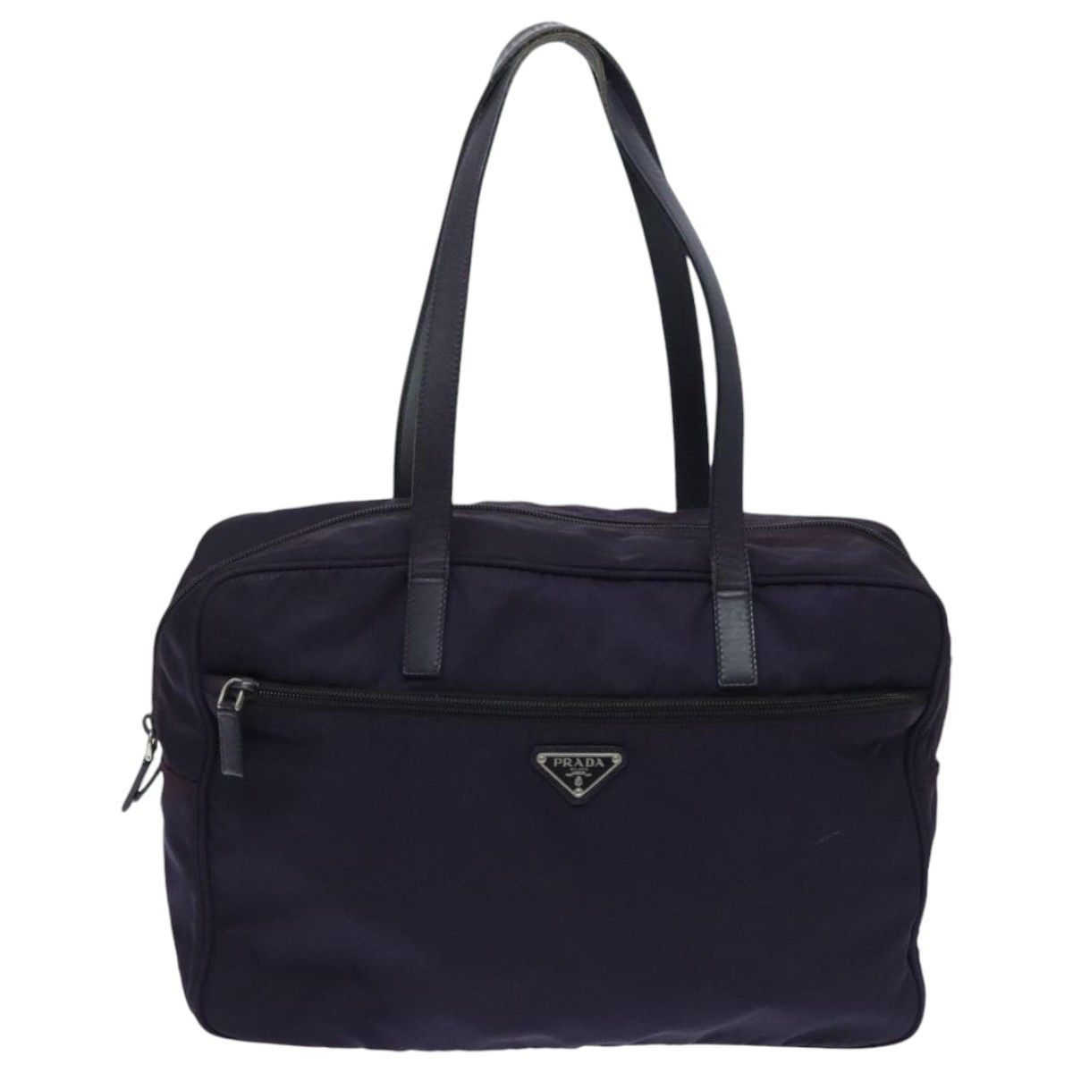 Prada Tessuto Blue Synthetic Shoulder Bag (Pre-Owned) Size ONE SIZE - 1 Thumbnail