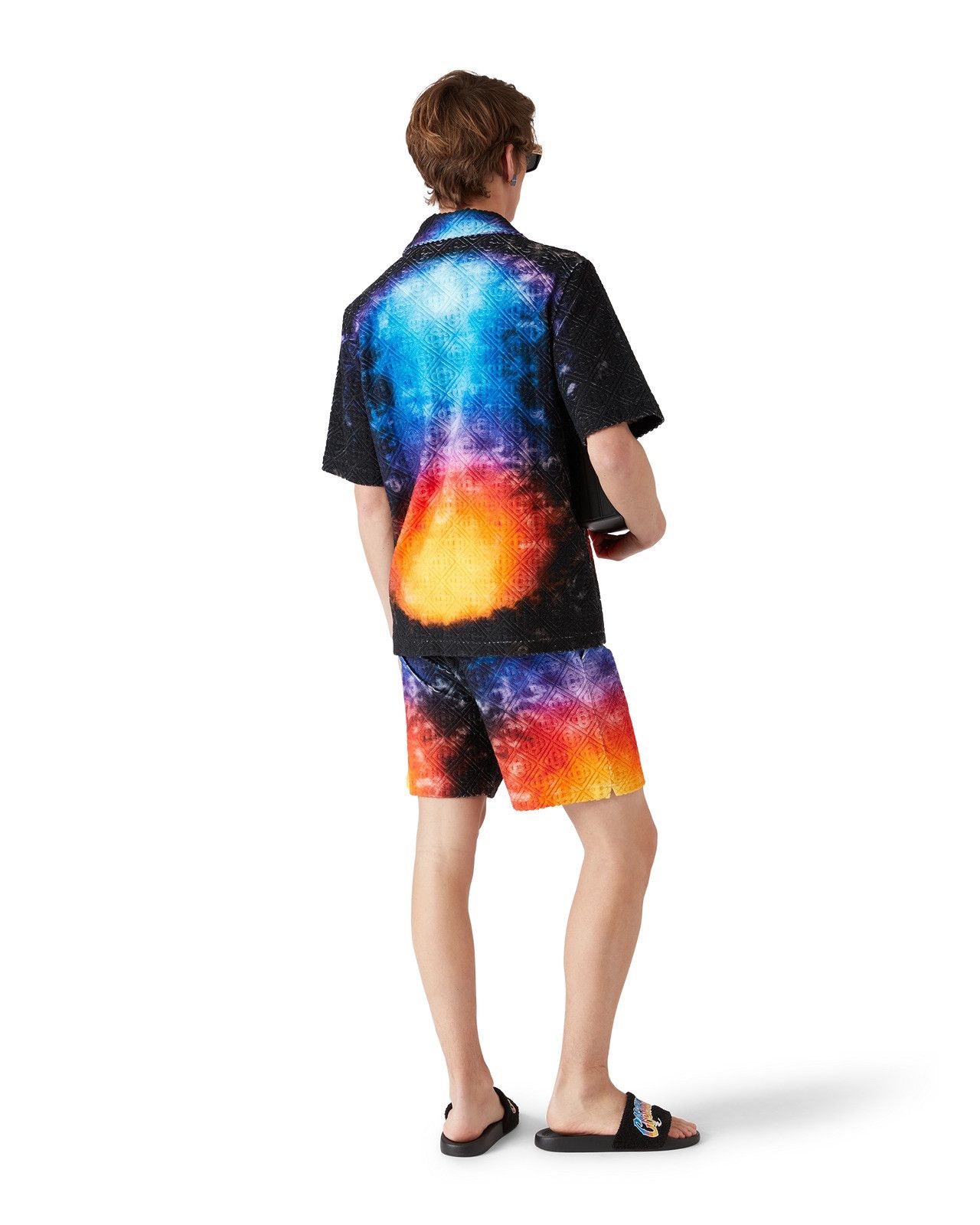 Casablanca os11x0326 Gradient Towelling Shorts in Multicolor Size US 34 / EU 50 - 5 Thumbnail