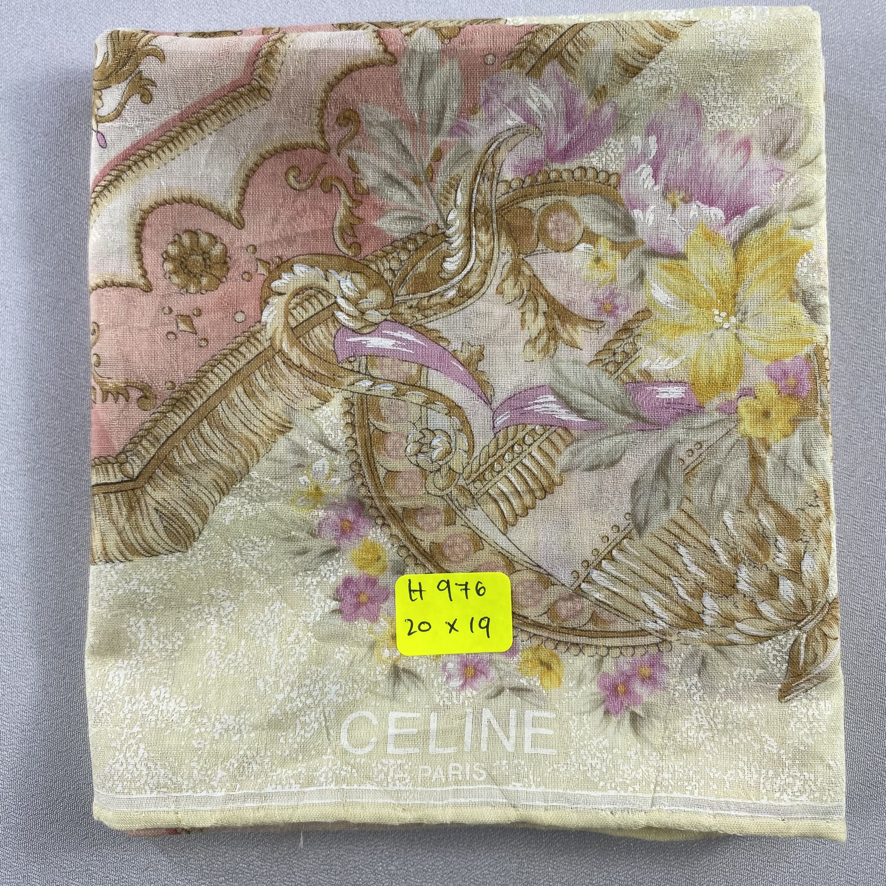 Celine × Vintage Celine Bandana/ Handkerchief / Neckerchief Size ONE SIZE - 5 Thumbnail
