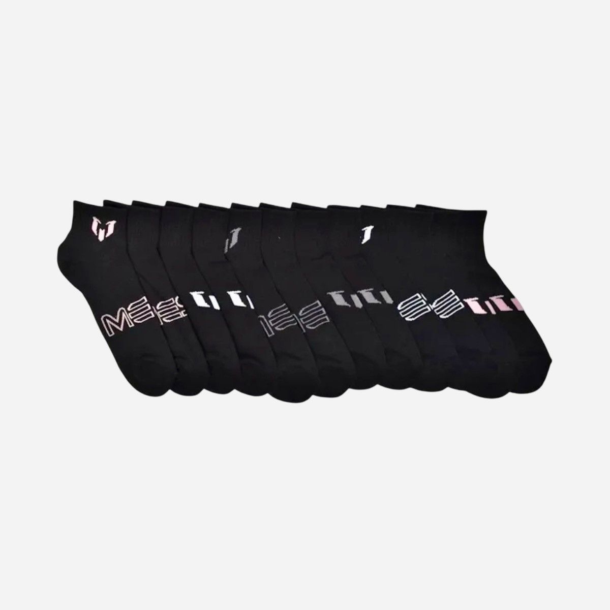 Other Messi Collection Men’s Logo Quarter Socks 6-pack Sz 6-12 Size ONE SIZE - 9 Thumbnail