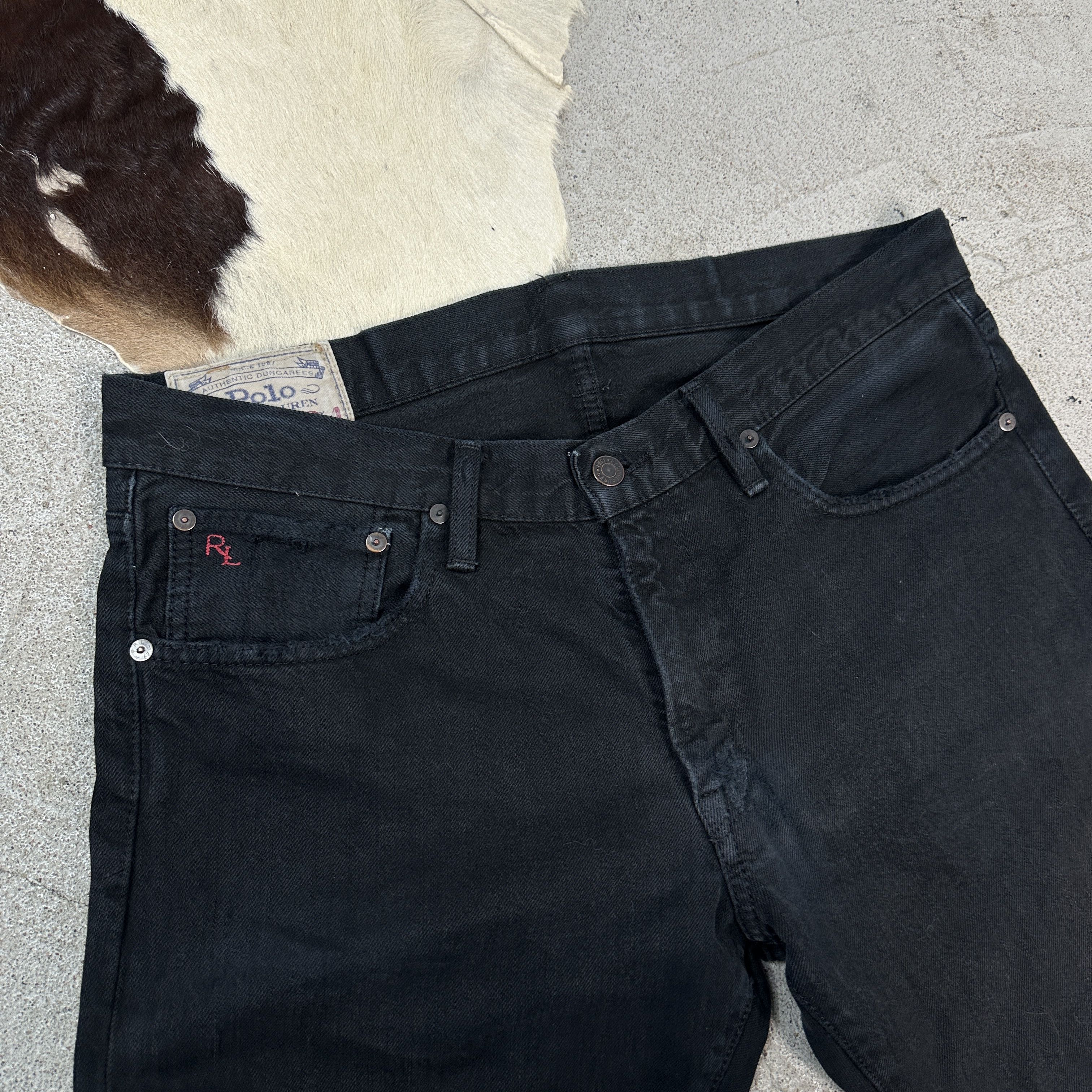 Polo Ralph Lauren × Vintage Vintage Denim Y2K Avant Garde Polo Ralph Lauren Jeans Size US 32 / EU 48 - 5 Thumbnail