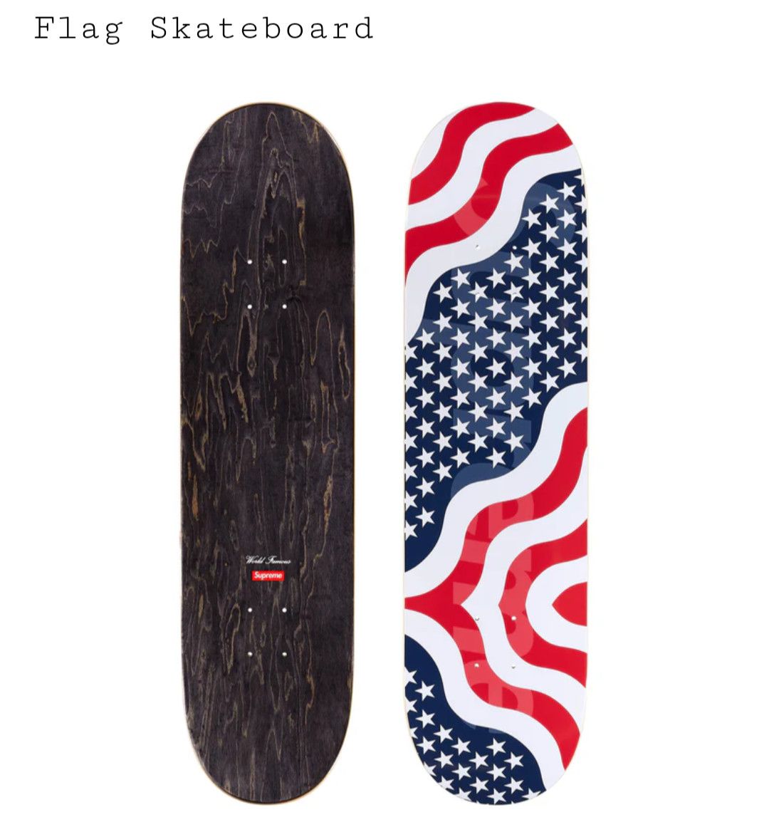Supreme Supreme Flag Skateboard Size ONE SIZE - 1 Thumbnail