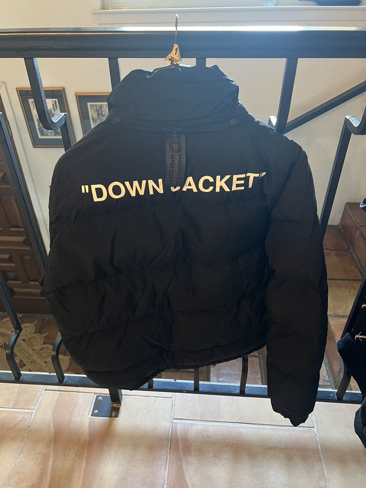 Off-White Off White “Down Jacket” Size US L / EU 52-54 / 3 - 1 Thumbnail