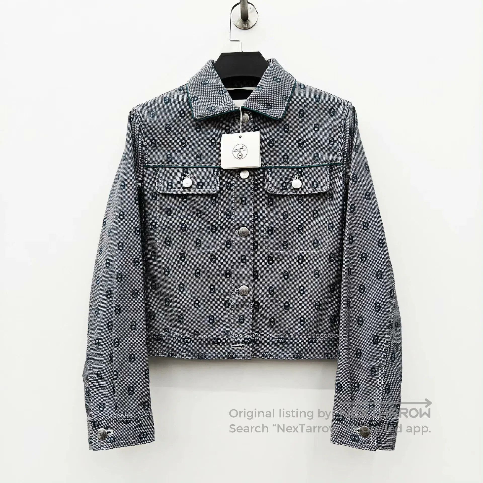 Hermes Hermes 23FW Pig Nose Denim Jacket. Size US S / EU 44-46 / 1 - 2 Thumbnail
