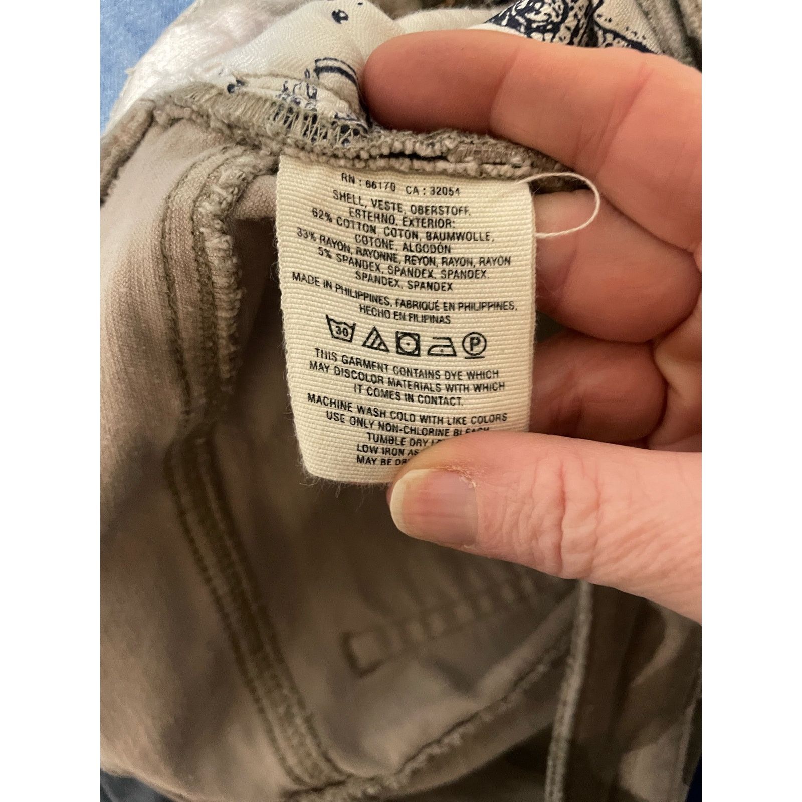 Anthropologie Pilcro Velvet Camo High Rise Skinny Jeans, 27 Size 27" / US 4 / IT 40 - 11 Thumbnail
