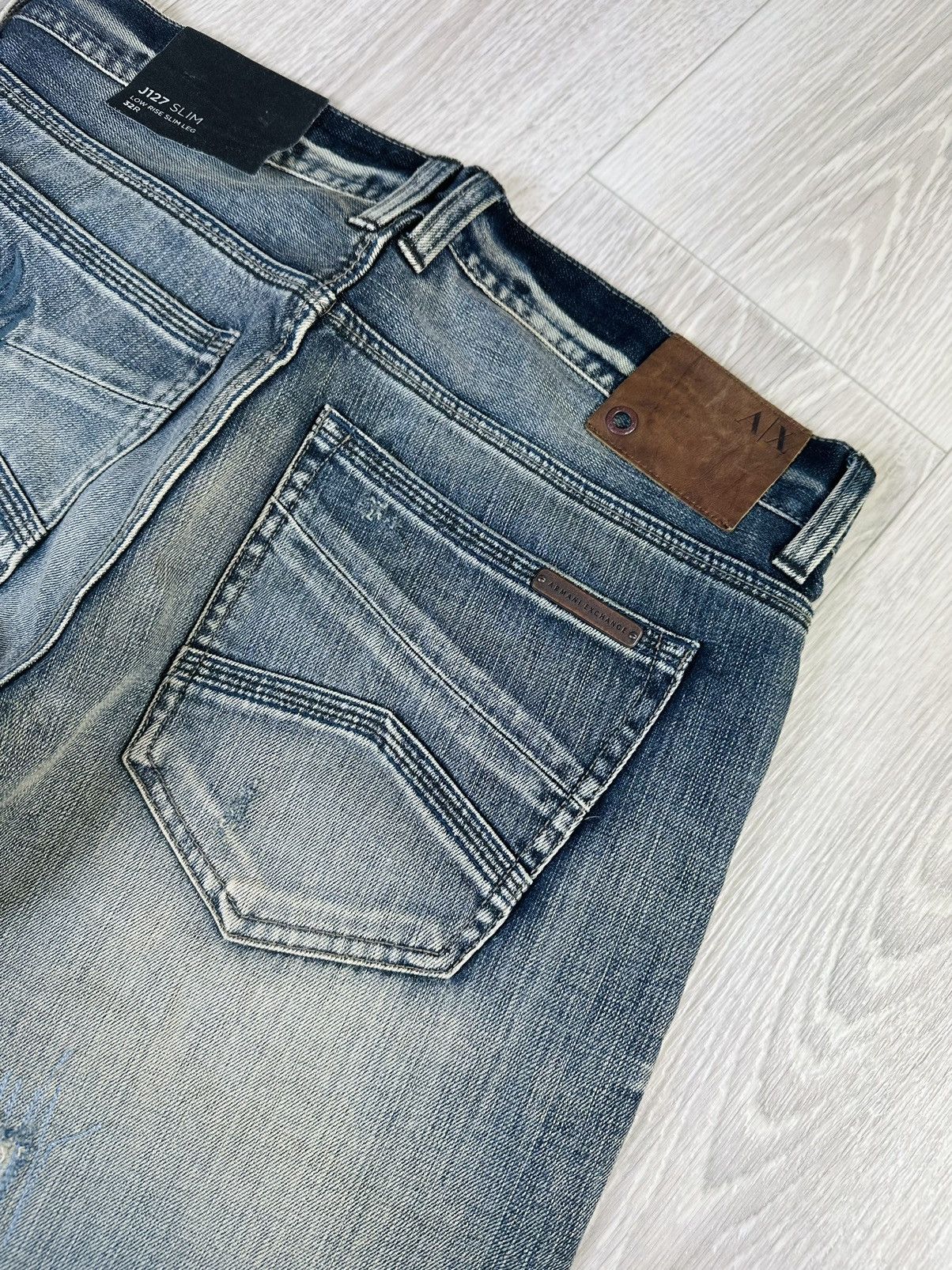 Armani Vintage ARMANI EXCHANGE Denim Jeans Rare Size US 32 / EU 48 - 6 Thumbnail