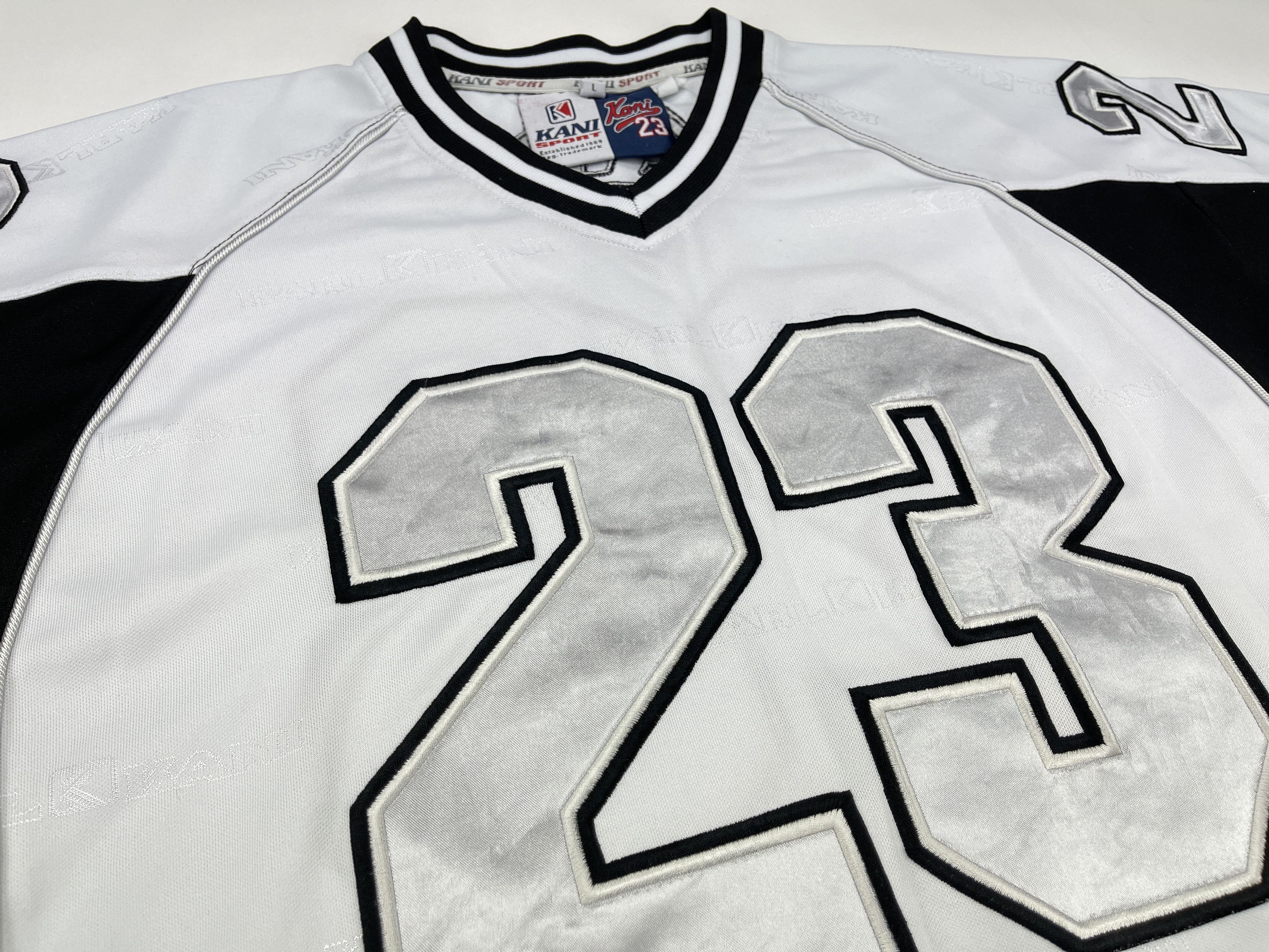 Karl Kani KARL KANI jersey, vintage hip hop t-shirt, 90s hip hop L Size US L / EU 52-54 / 3 - 9 Thumbnail