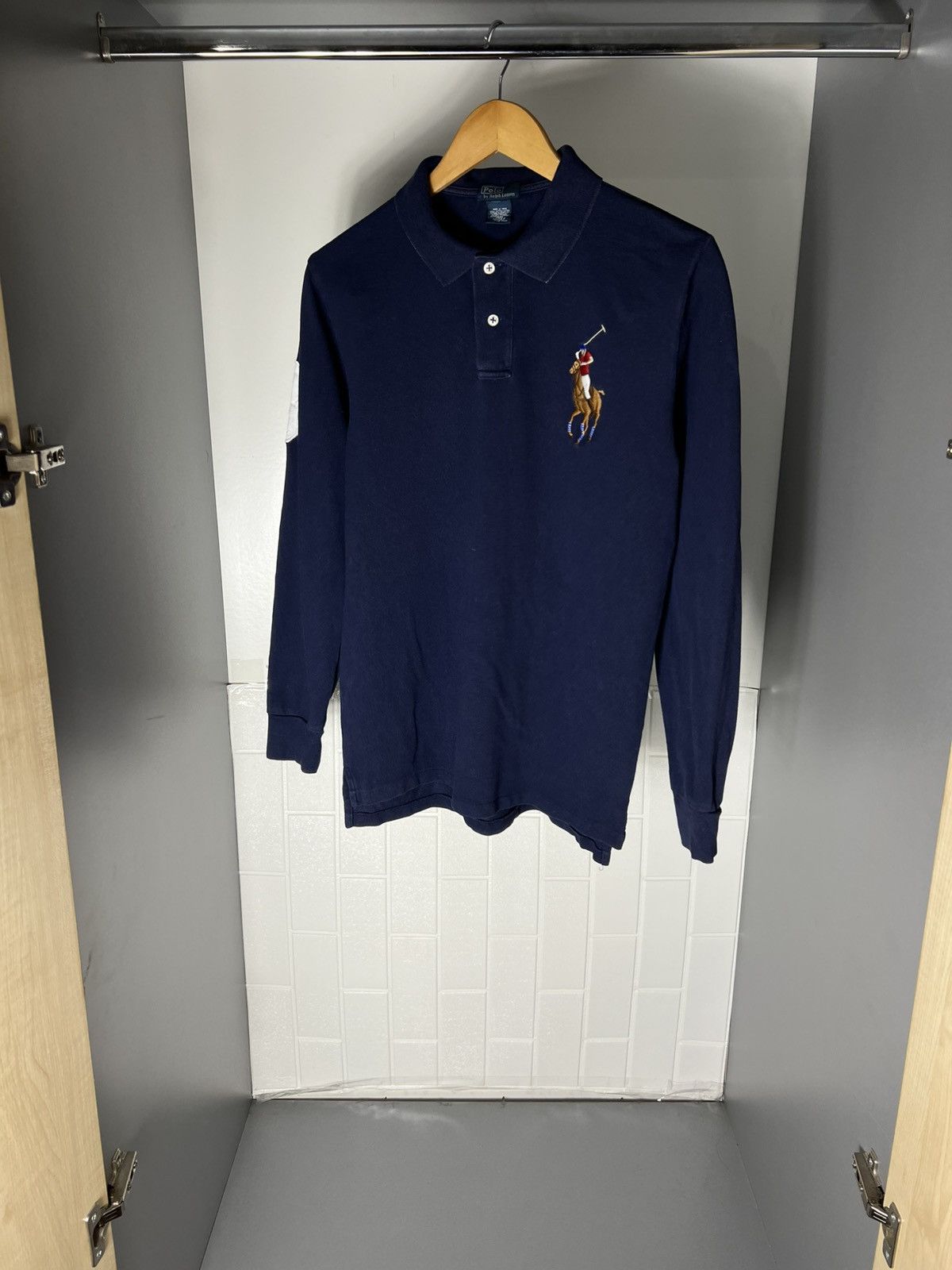 Polo Ralph Lauren VINTAGE POLO RALPH LAUREN RETRO RUGBY CASUAL DESIGNER 90s Size US S / EU 44-46 / 1 - 6 Thumbnail
