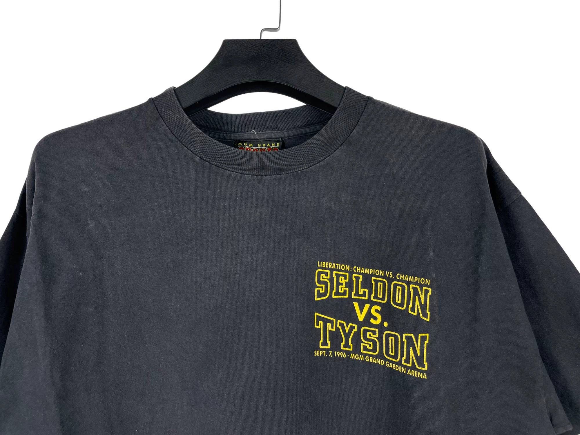 Other Vintage Mike Tyson 90s Short Sleeve Tee Size US L / EU 52-54 / 3 - 3 Thumbnail