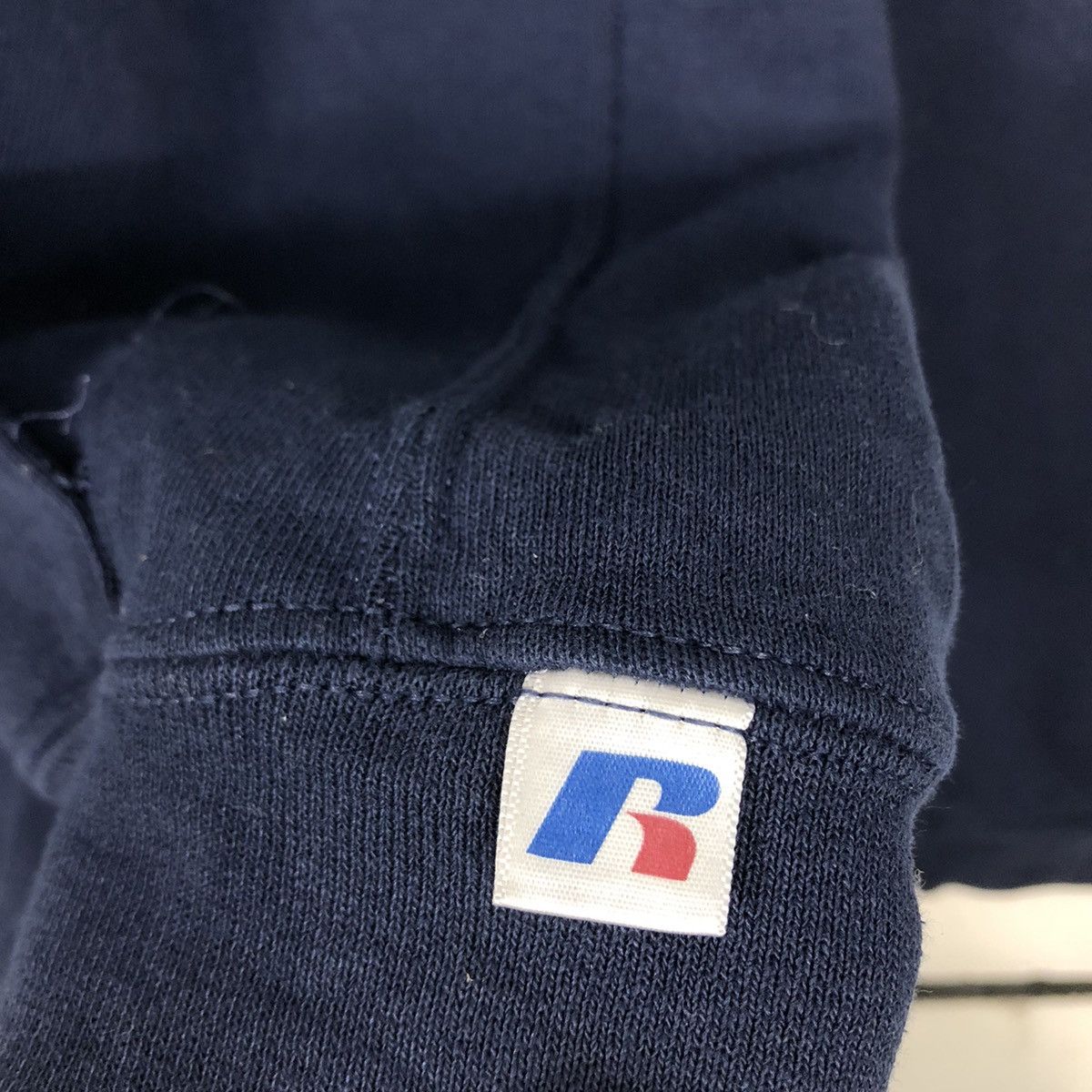 Russell Athletic × Vintage 📌Vintage Hoodie Pull Over Russell Athletic Big Logo Design Size US XL / EU 56 / 4 - 17 Thumbnail