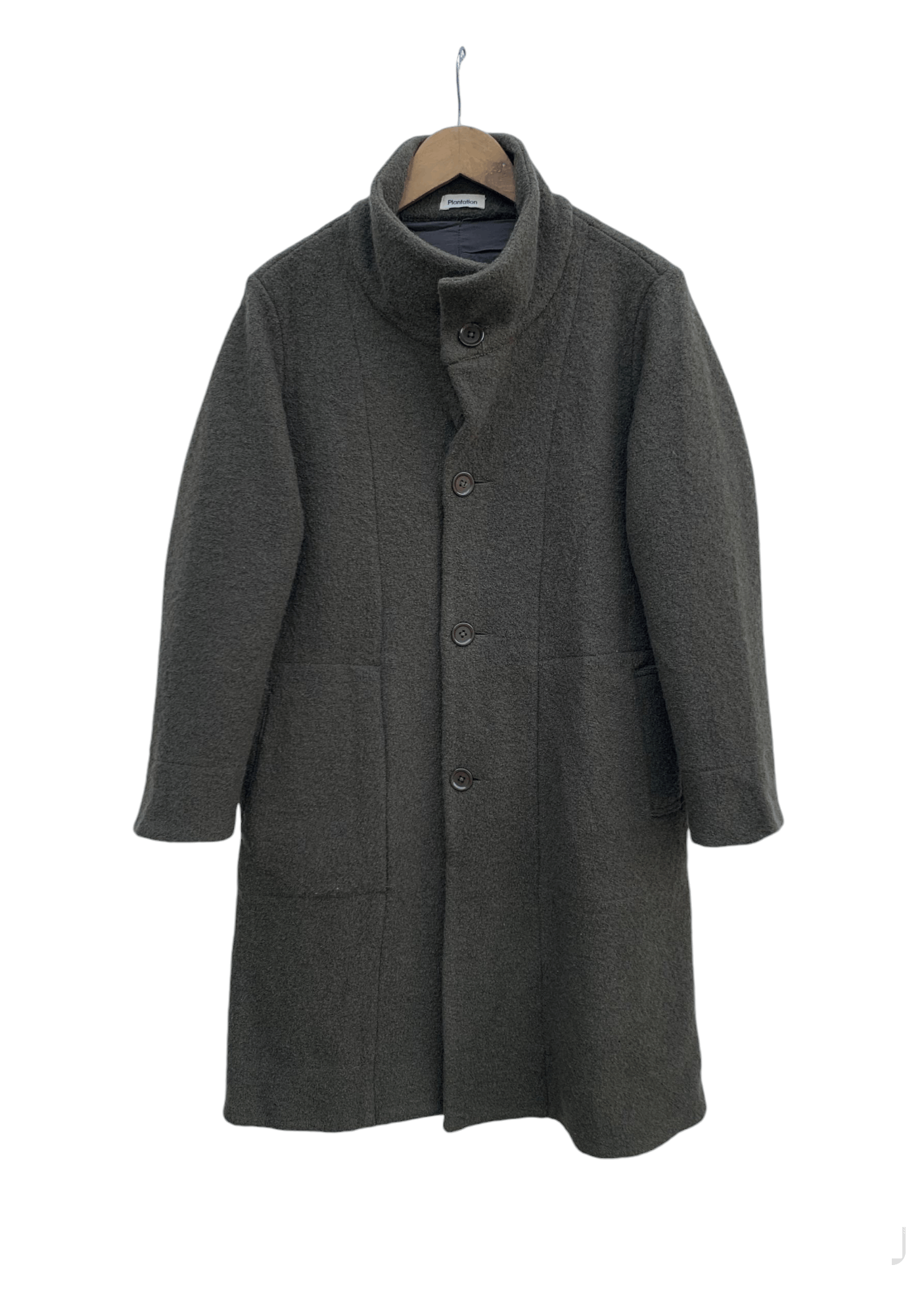 Issey Miyake 🇯🇵 Plantation X Issey Miyaki Trench Coat Wool Jacket Size US M / EU 48-50 / 2 - 1 Thumbnail