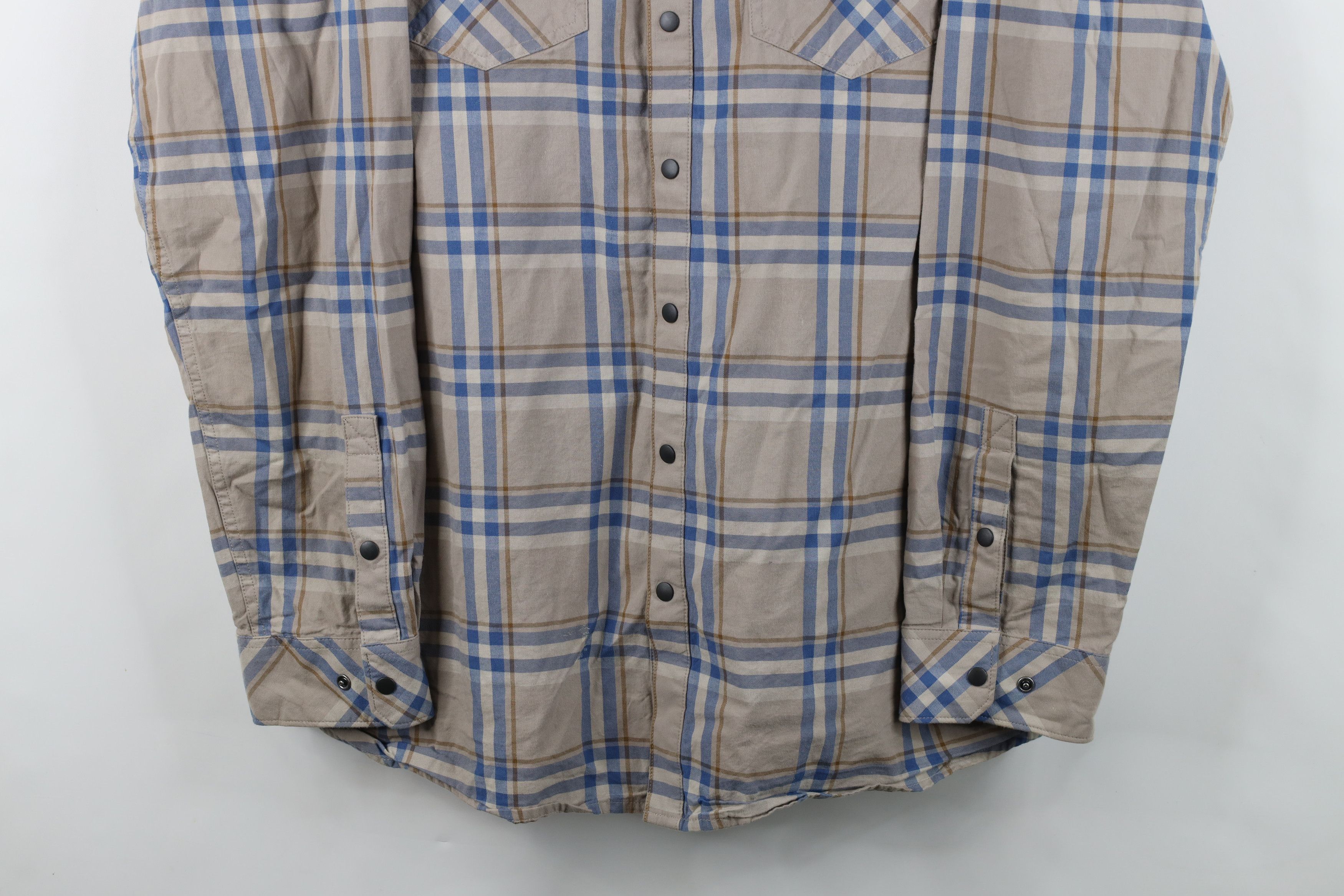 Vintage 5.11 Tactical Series Gunner Snap Button Shirt Plaid Size US XXL / EU 58 / 5 - 3 Thumbnail