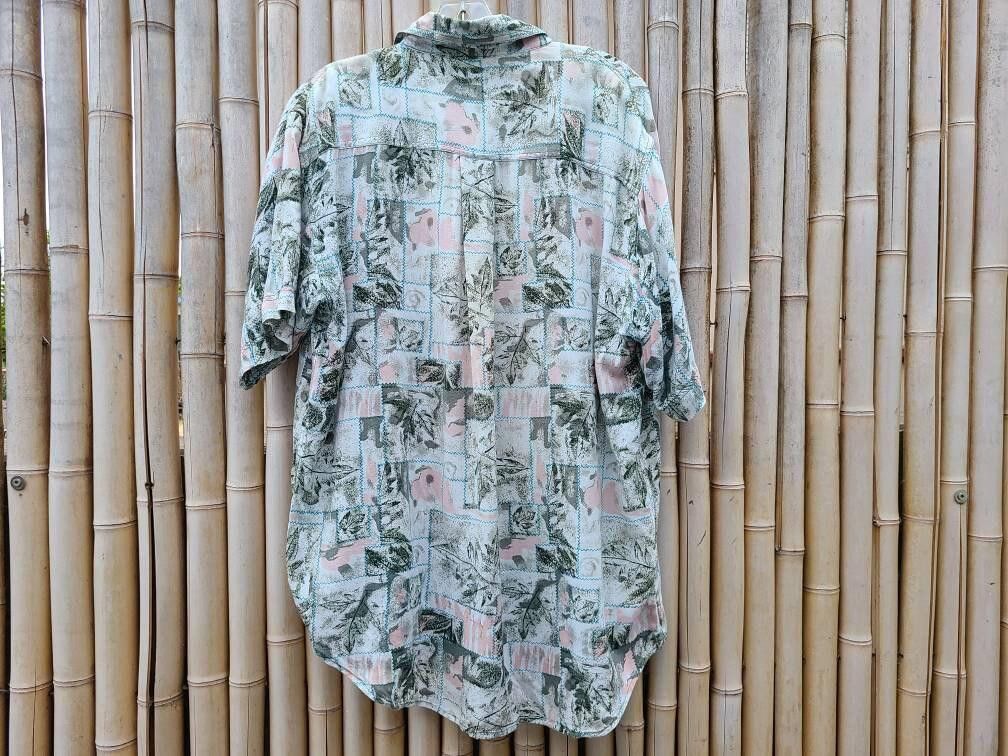 Designer Vintage Button Down Collared Shirt Medium Hawaiian 90's Size US M / EU 48-50 / 2 - 3 Thumbnail