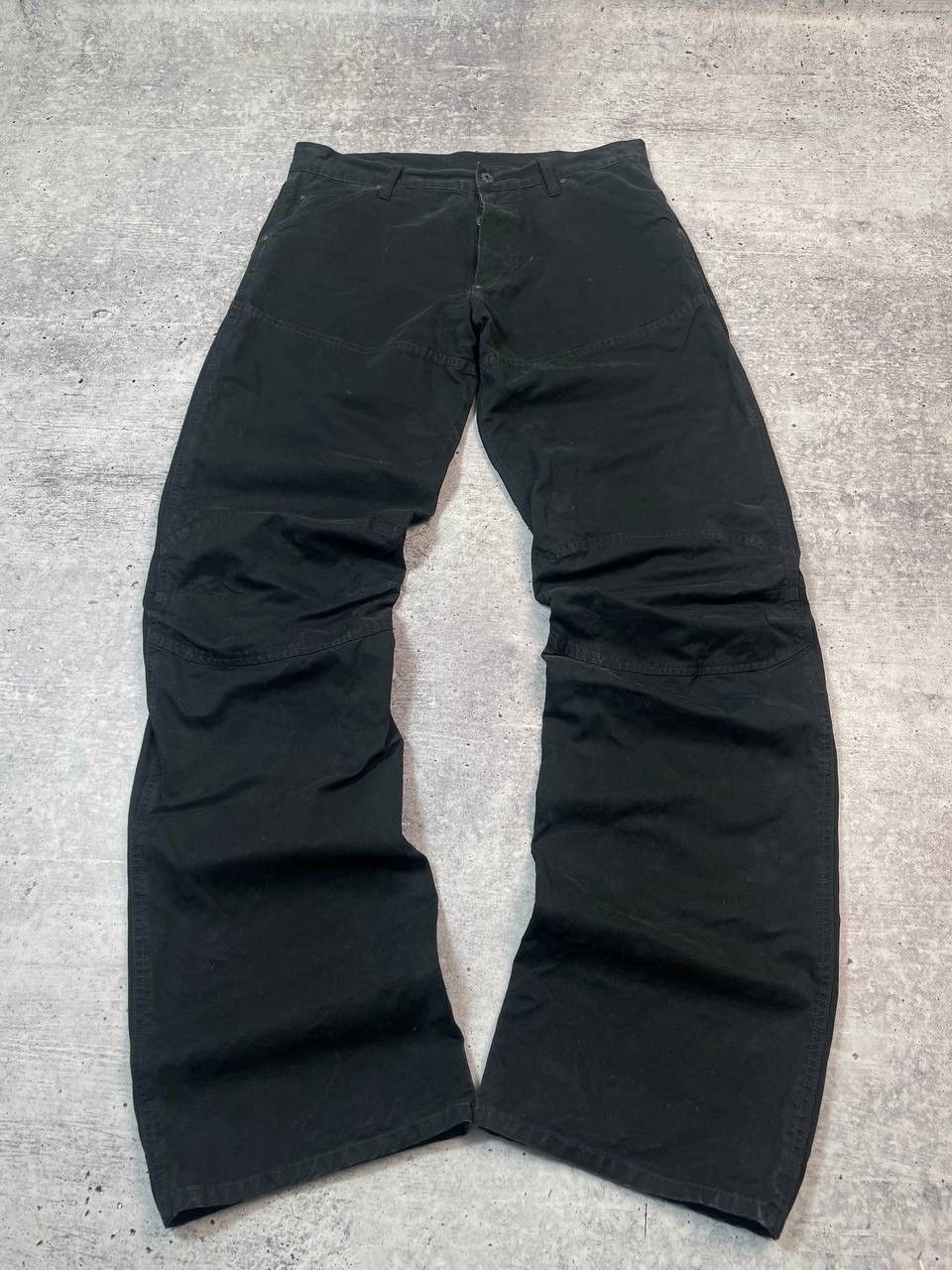 G-Star Vintage G Star Raw Elwood Biker Denim Jeans Y2K Size US 36 / EU 52 - 5 Thumbnail