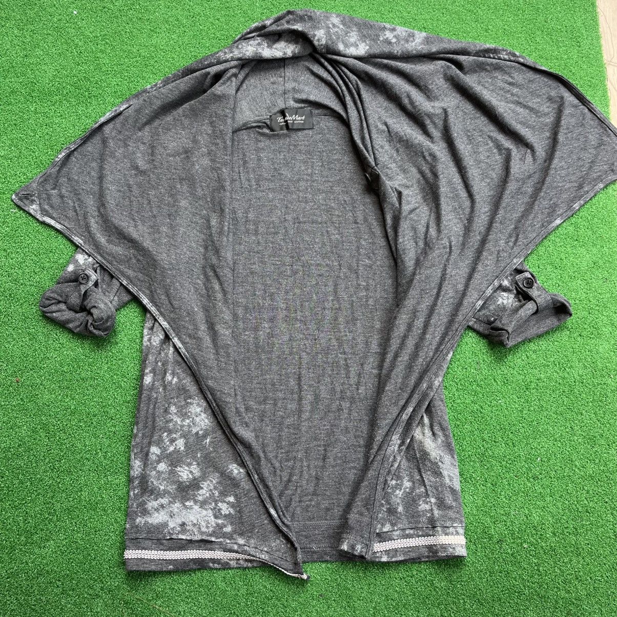 Tornado Mart Asymmetrical light hoodie in grey Size US M / EU 48-50 / 2 - 10 Thumbnail