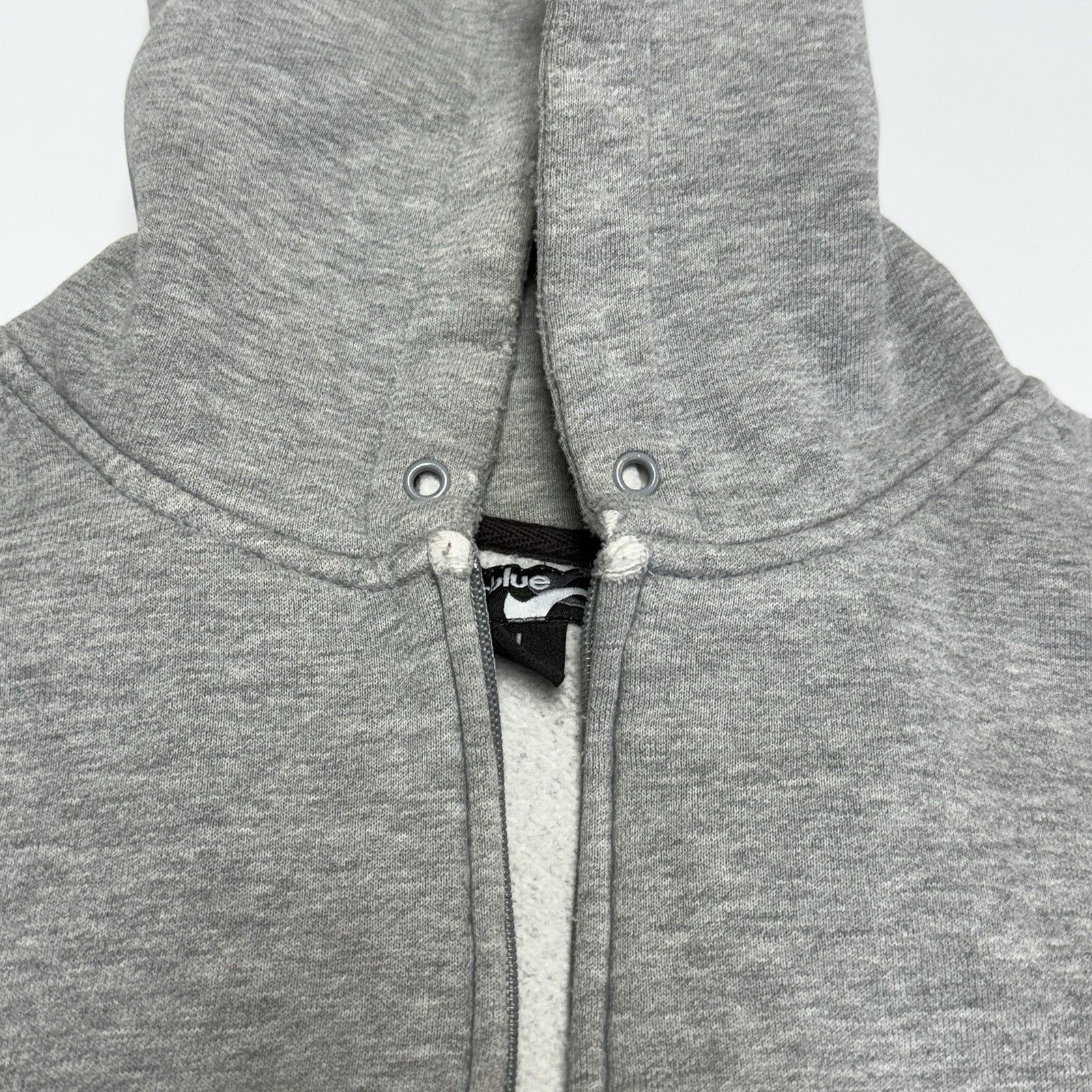 Anchor Blue Vintage Anchor Blue Hoodie Sweatshirt Mens L Gray Y2K Surf S Size US L / EU 52-54 / 3 - 3 Thumbnail