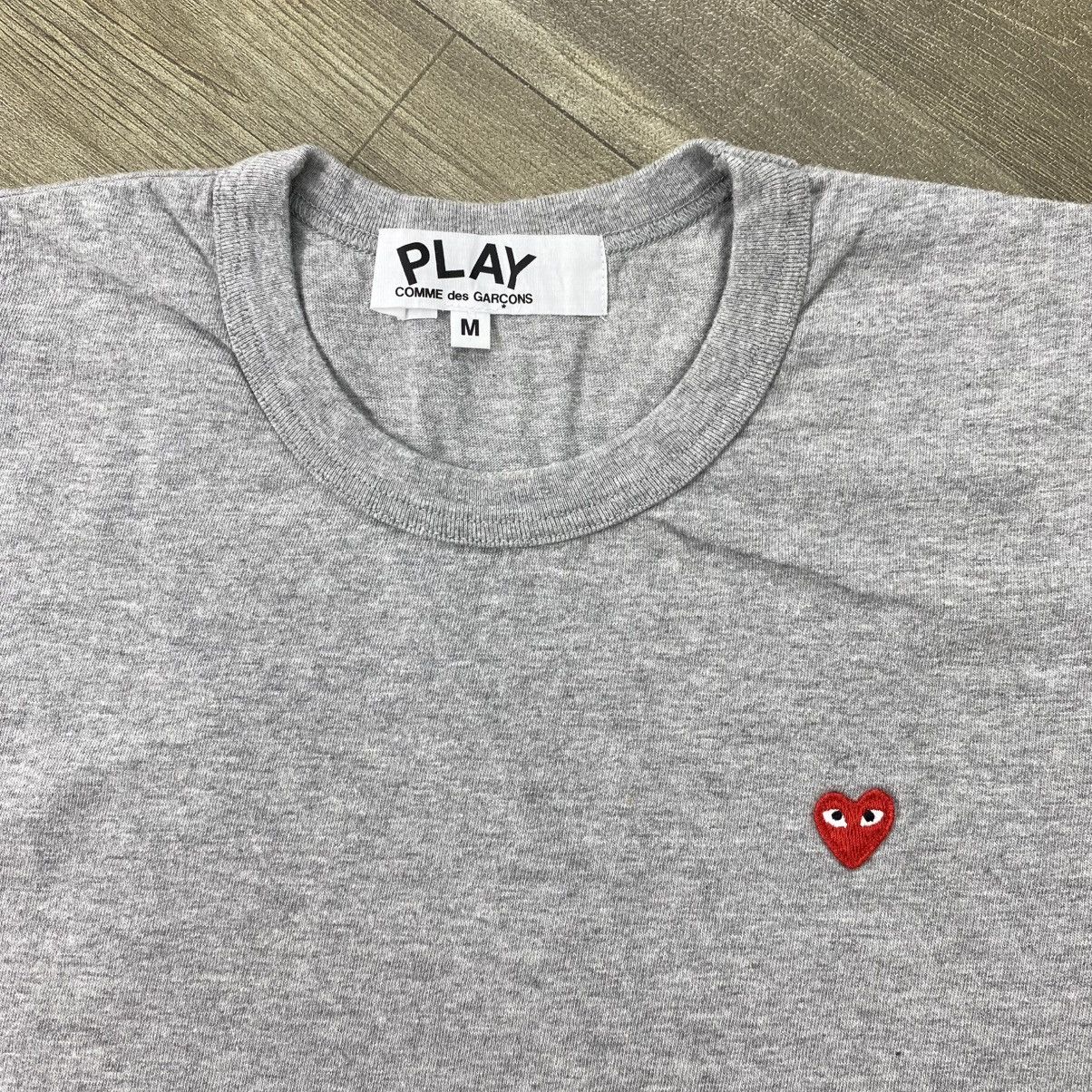 Comme des Garcons PLAY AD2021 Comme Des Garcons Play Small Heart CDG Tee Size US S / EU 44-46 / 1 - 3 Thumbnail