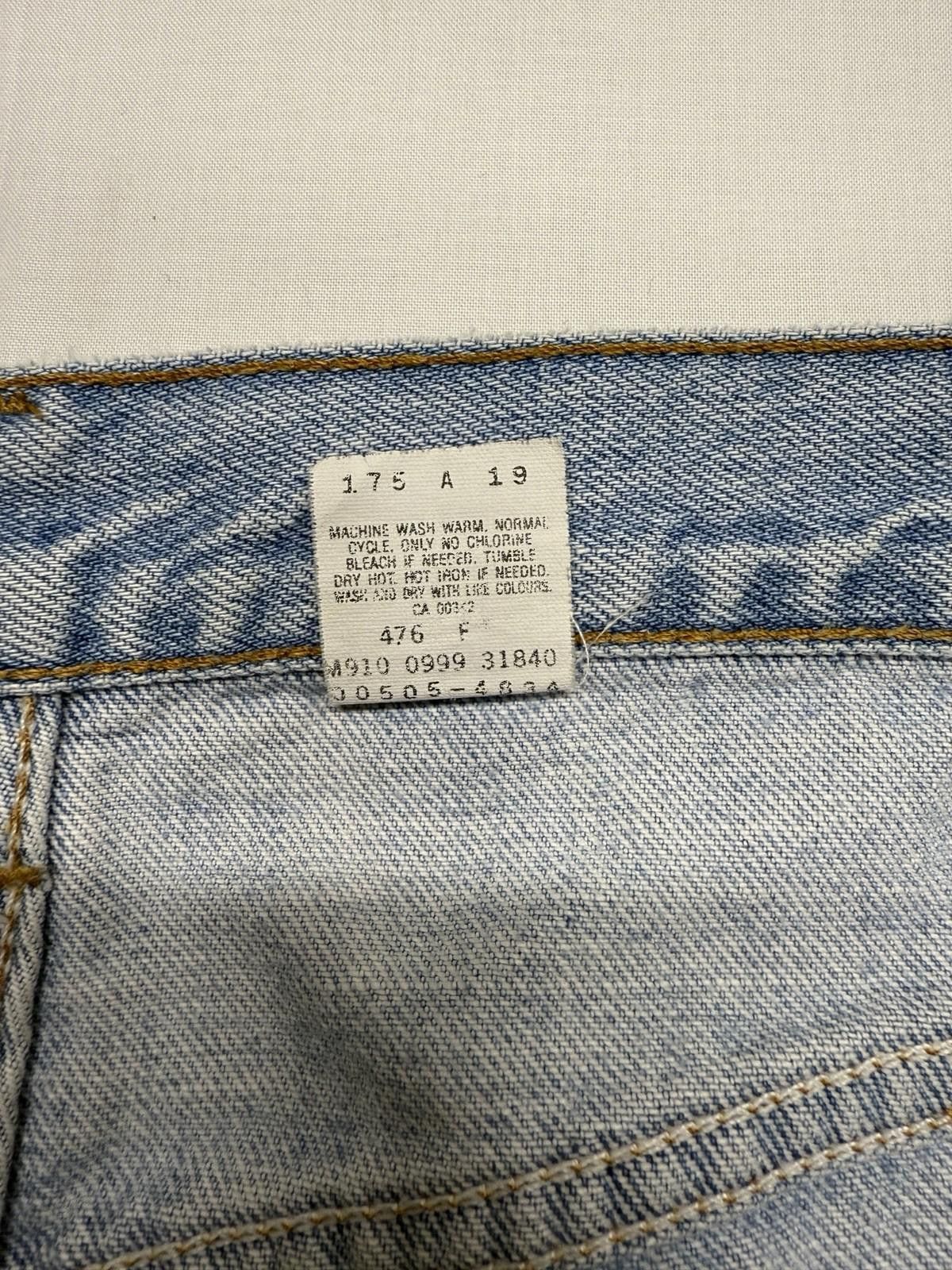 Levi's Vintage 90s Levi's Blank Tag 505 Men's Jeans Size US 36 / EU 52 - 6 Thumbnail