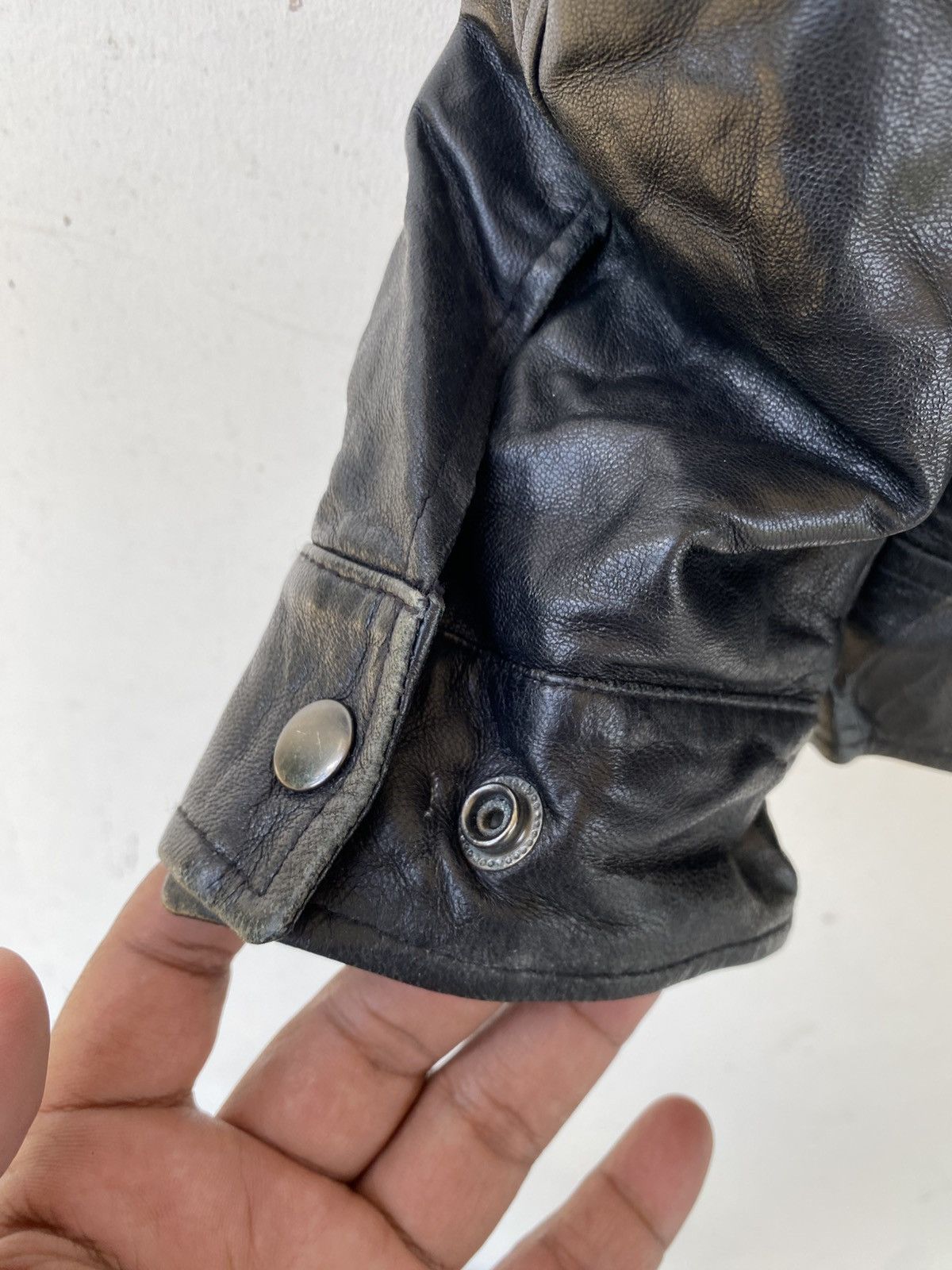 Genuine Leather Sheepskin Leather Jacket Size US M / EU 48-50 / 2 - 8 Thumbnail