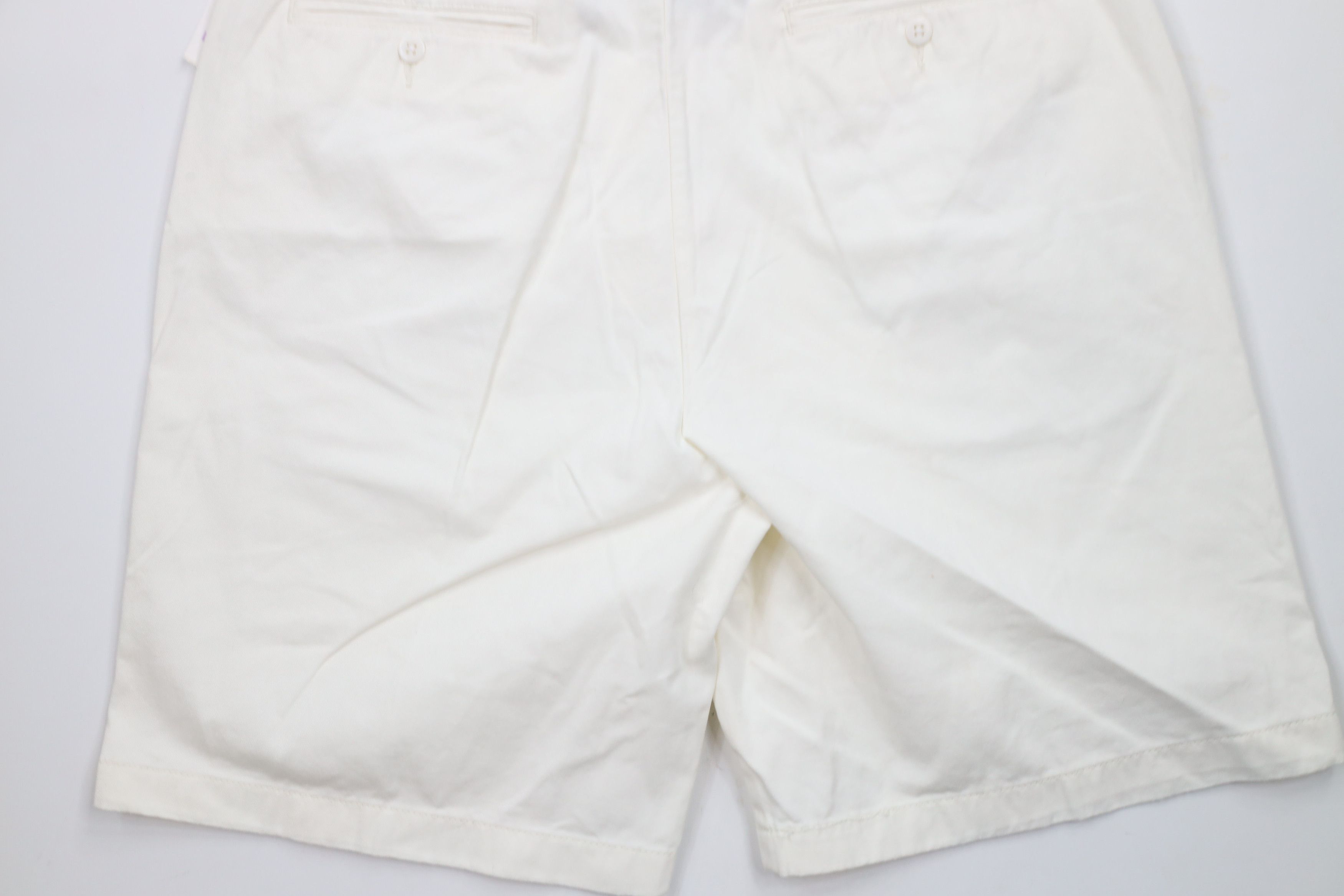 Nautica × Vintage Deadstock Vintage Nautica Cotton Chino Golf Shorts White Size US 38 / EU 54 - 10 Thumbnail