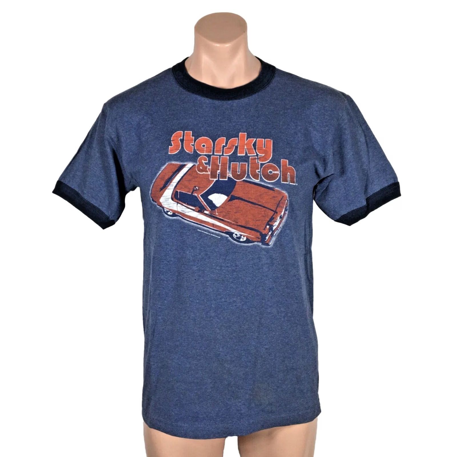 Vintage VINTAGE Thunder Creek California STARSKY & HUTCH M T-Shirt Crew Neck Short Sleeve Mens Blue Graphic Tee 2004 Websites: None? Size US M / EU 48-50 / 2 - 2 Thumbnail