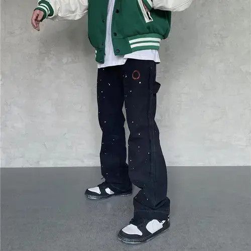 Japanese Brand Graffiti Black Flared Denim Pant Size US 34 / EU 50 - 1 Thumbnail
