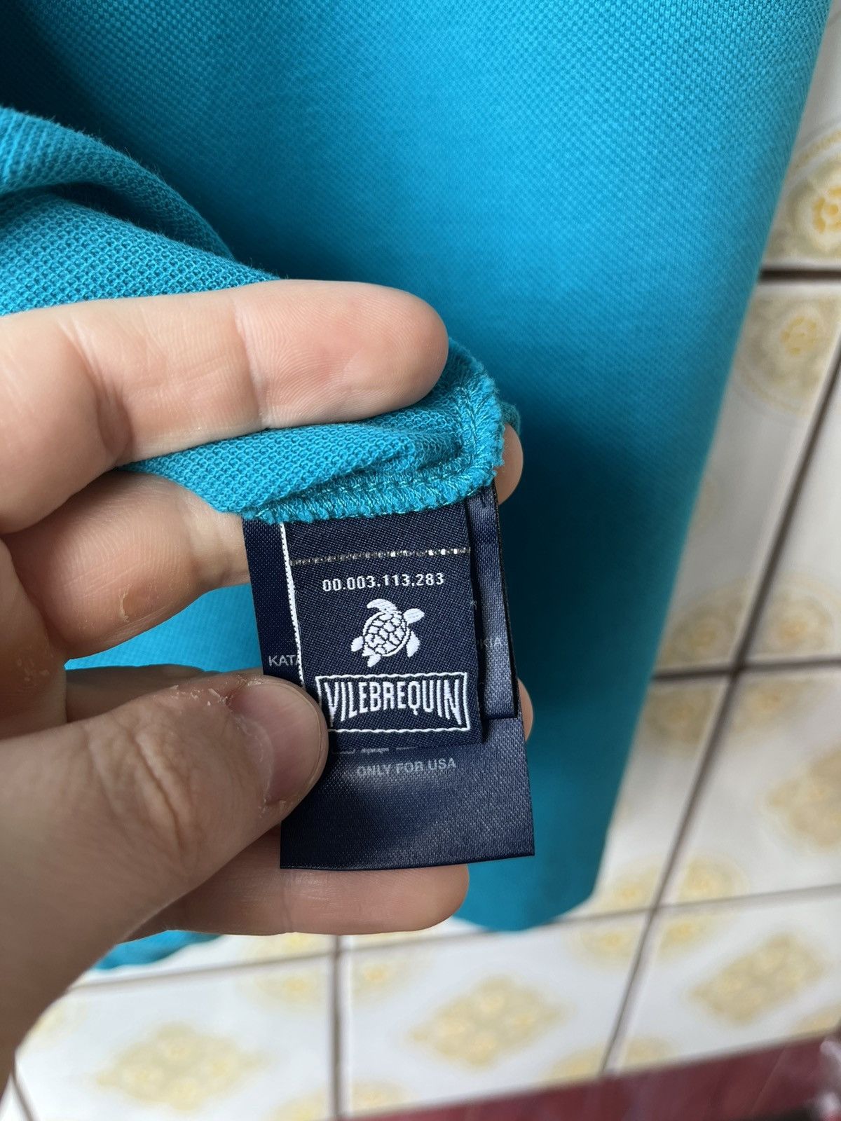 Vilebrequin Vilebrequin Aqua Blue polo Size US L / EU 52-54 / 3 - 6 Thumbnail