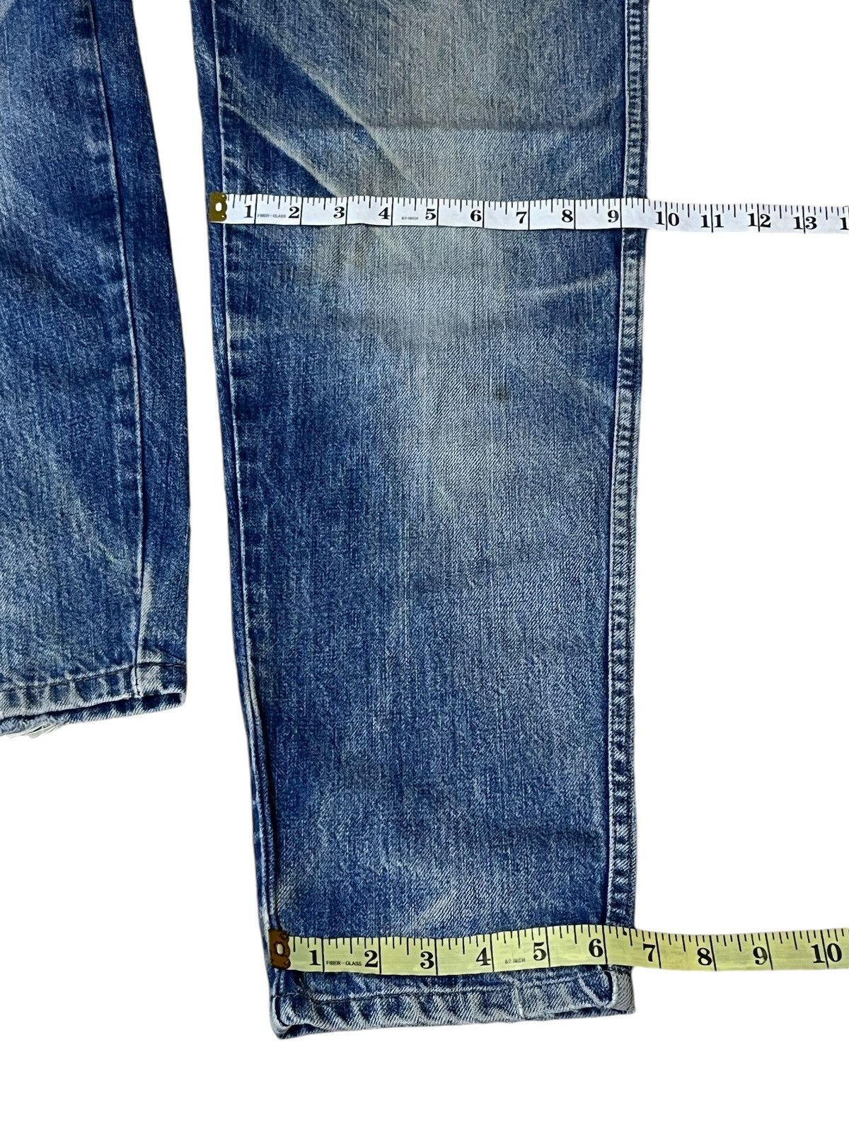 Levi's VINTAGE 90s LEVI’S 637 BIG ‘E’ TAPPERED JEANS Size US 29 - 15 Thumbnail