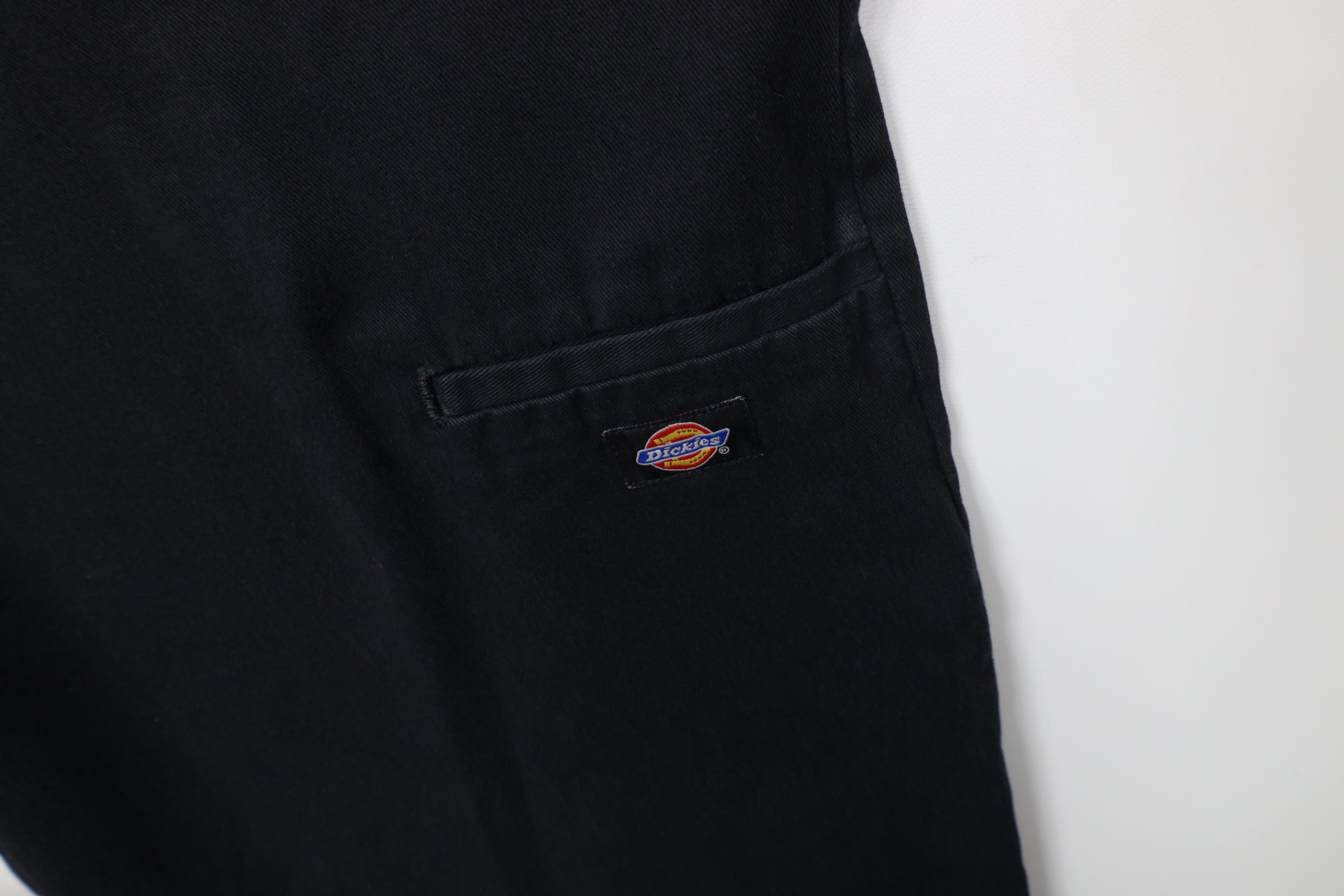 Dickies Vintage Y2K Dickies Loose Double Knee Wide Leg Pants Black Size US 38 / EU 54 - 16 Thumbnail