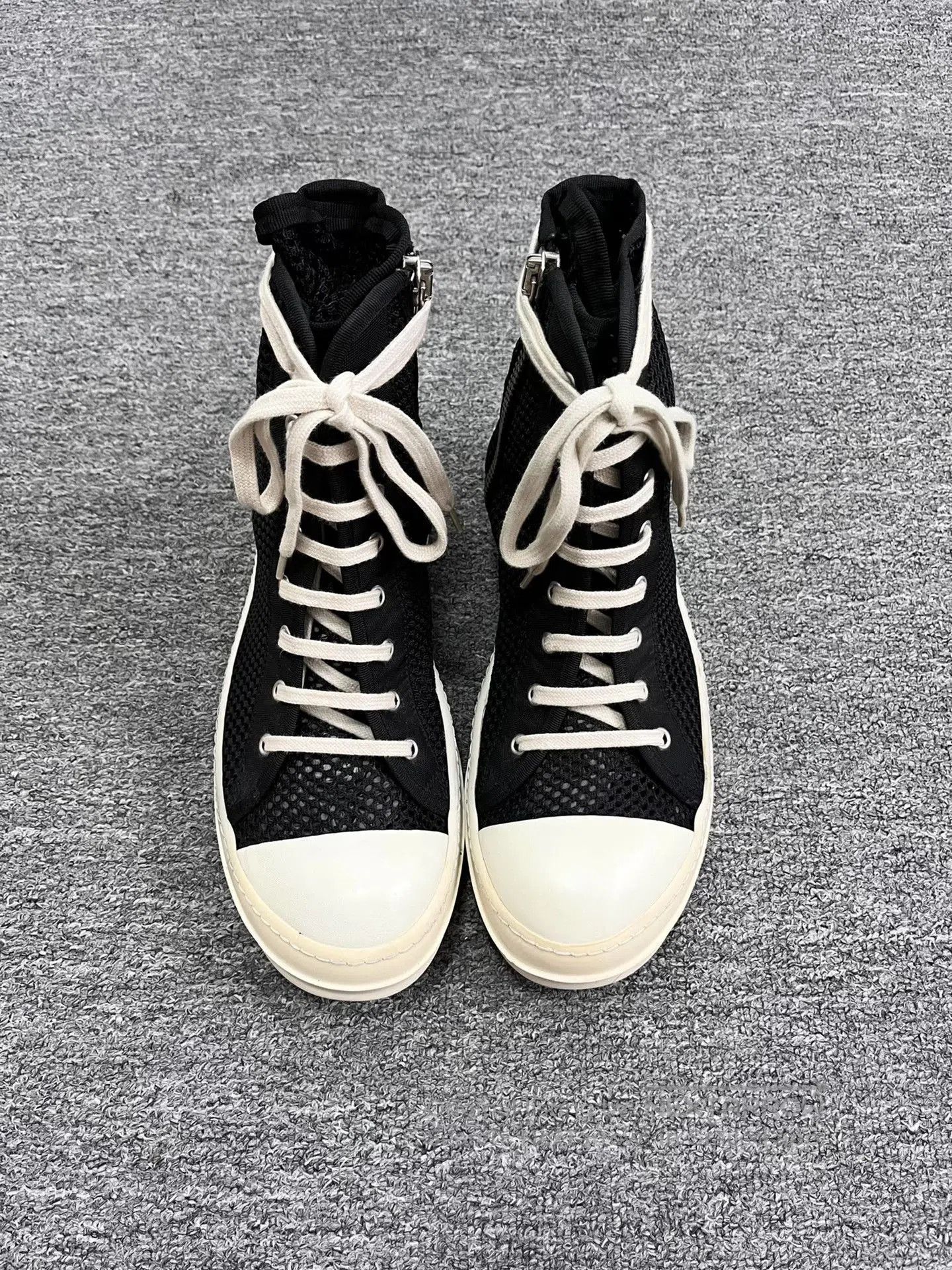 Rick Owens Drkshdw Rick Owens x Converse High Top Sneakers. Size US 7 / EU 40 - 2 Thumbnail