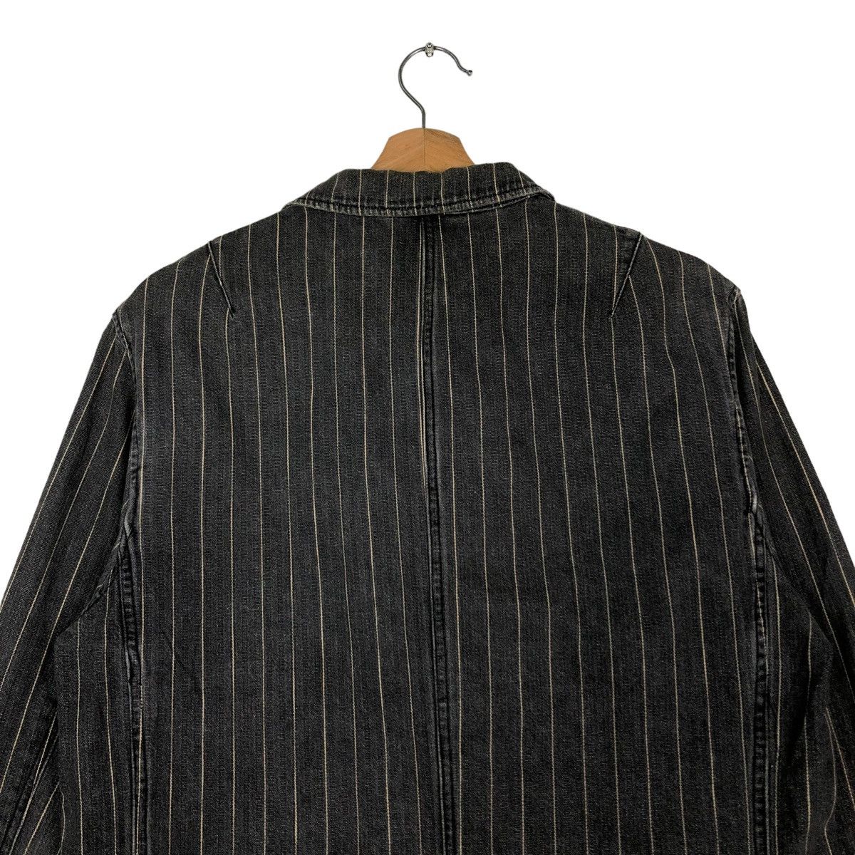 Japanese Brand 🔥Vintage Hickory Chore Jacket Stripe Suggestion Issey Miyake Size US M / EU 48-50 / 2 - 9 Thumbnail