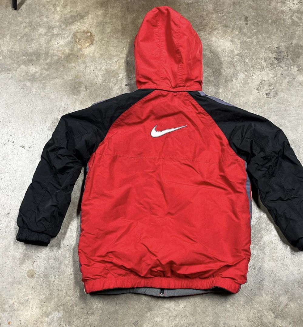 Nike × Vintage Y2K Silver Tag Nike Reversible puffer jacket Size US S / EU 44-46 / 1 - 3 Thumbnail