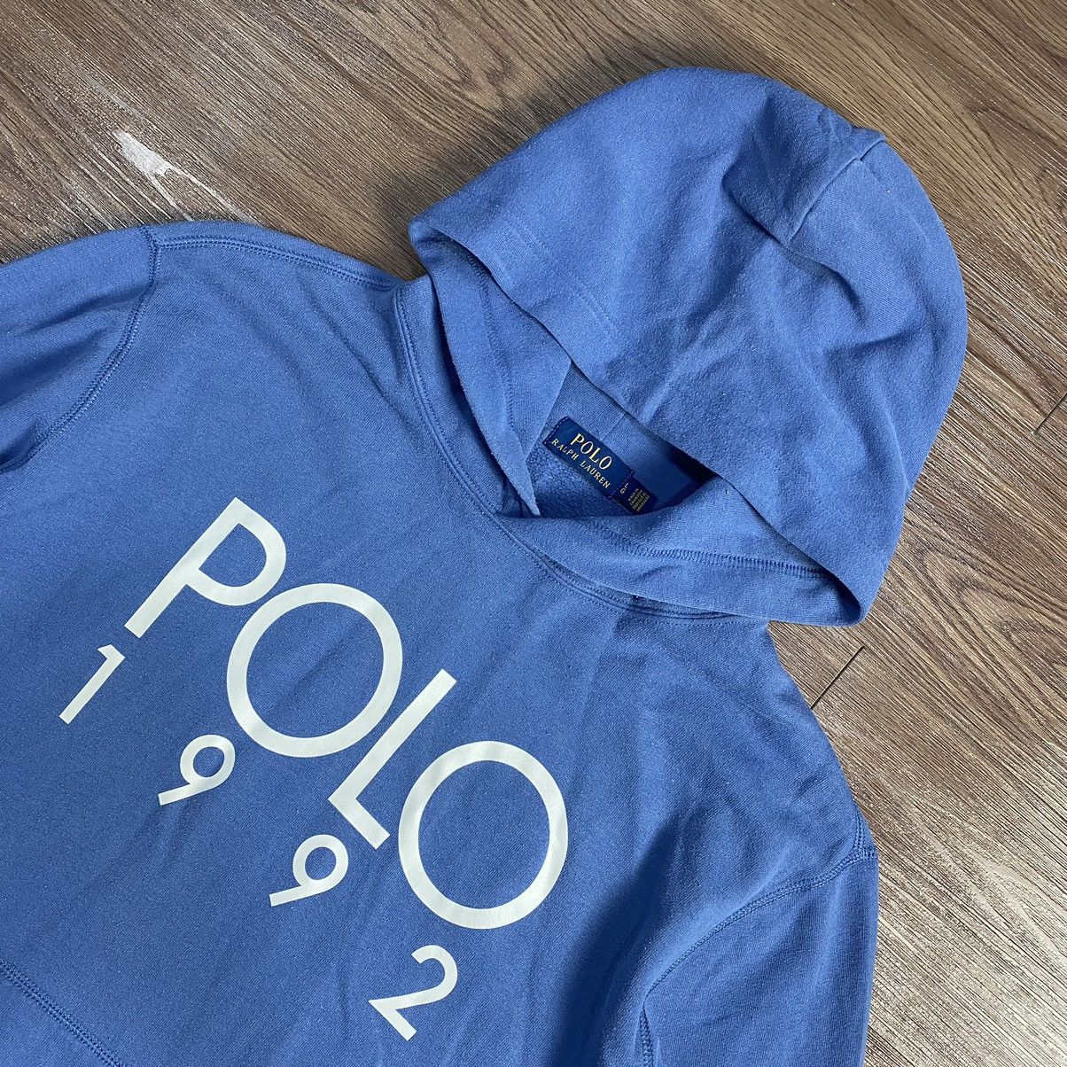 Polo Ralph Lauren Polo Ralph Lauren 1992 Hoodie Sweatshirt Size US L / EU 52-54 / 3 - 2 Thumbnail
