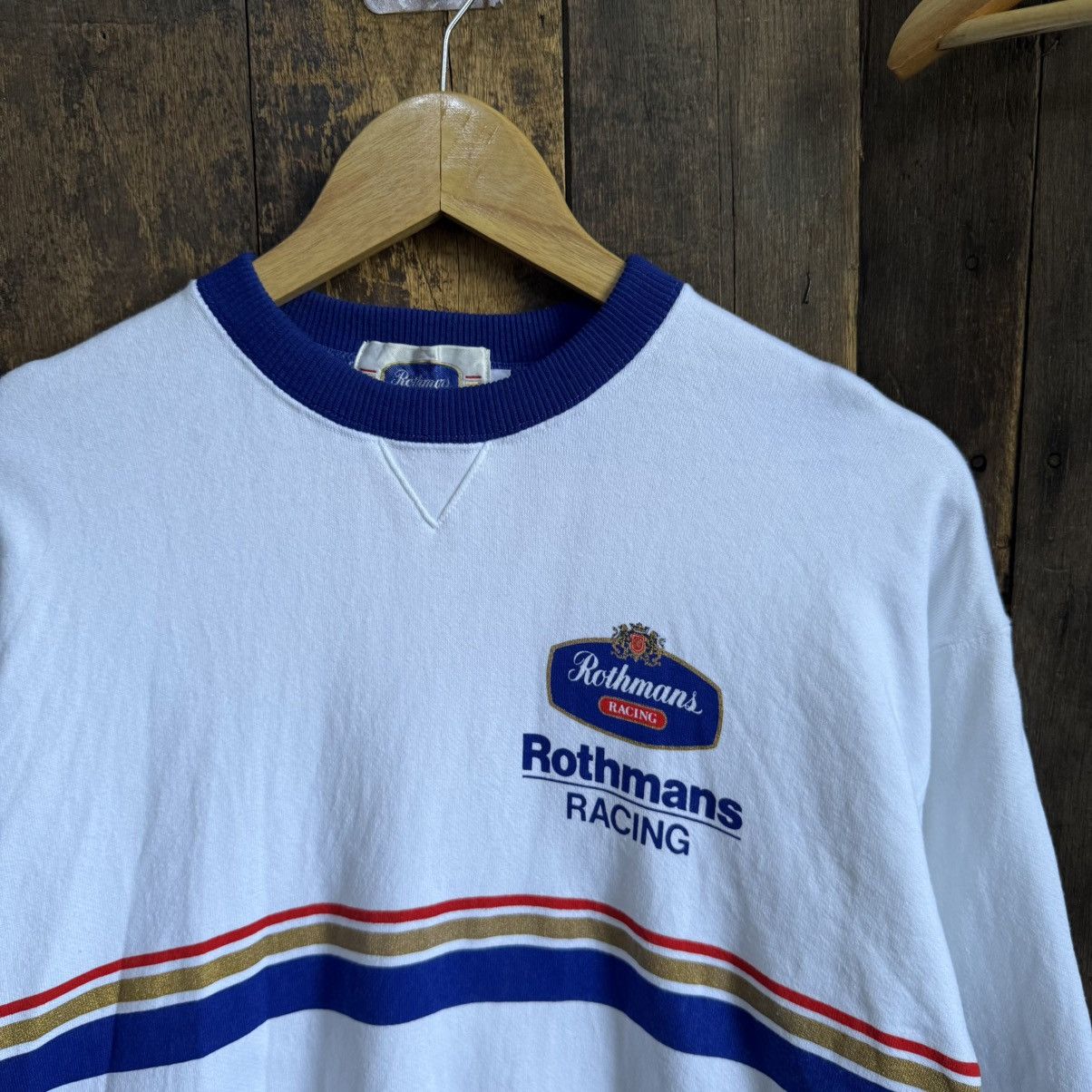 Vintage Vintage Rothman Racing Sweatshirt Size US M / EU 48-50 / 2 - 3 Thumbnail
