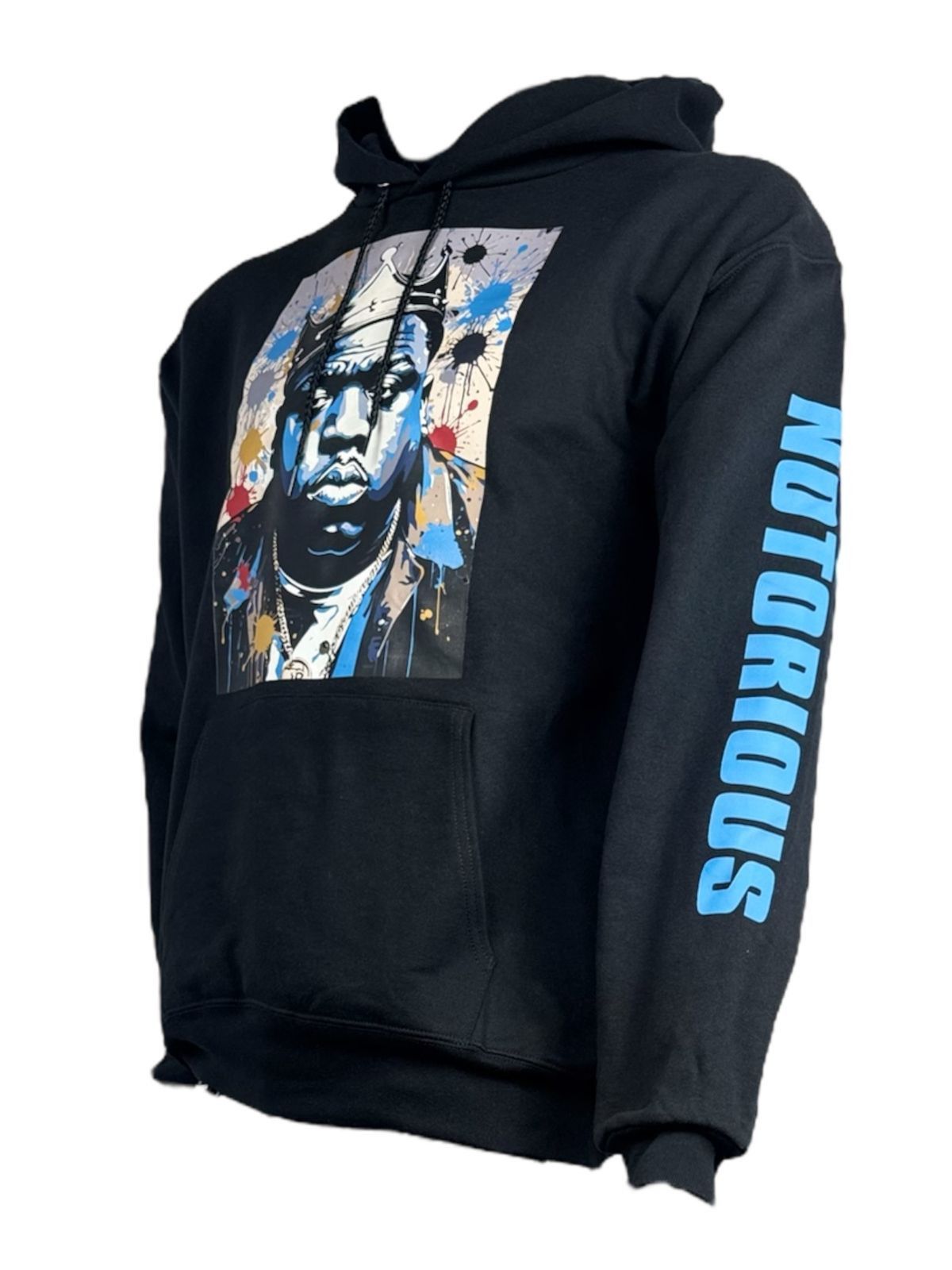 Jordan Craig MEN Hoodie Sweatshirt- Biggie Notorius - Black Size US L / EU 52-54 / 3 - 6 Thumbnail