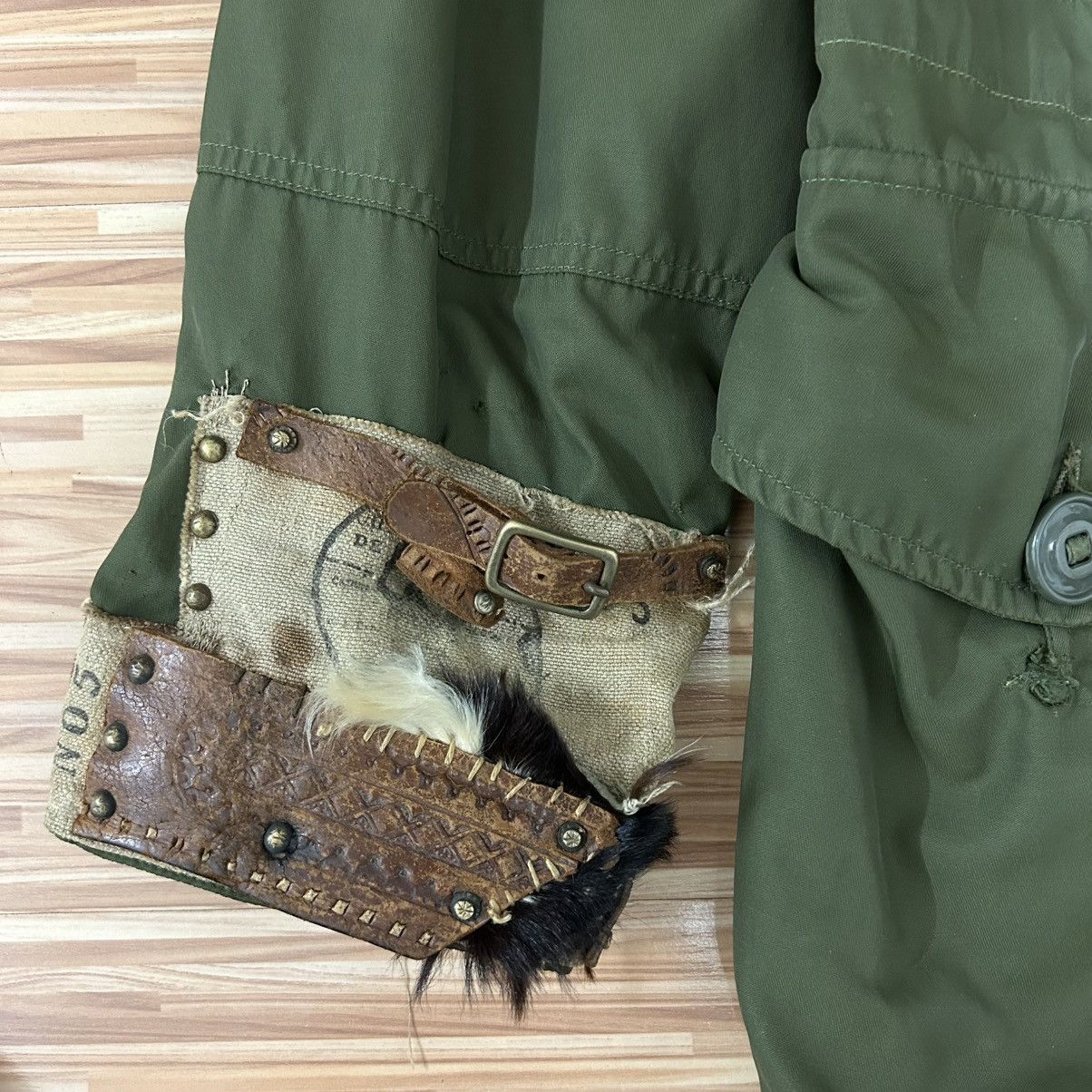 “Share spirit” double zip mods coat Share Spirit Homme Mod Jacket