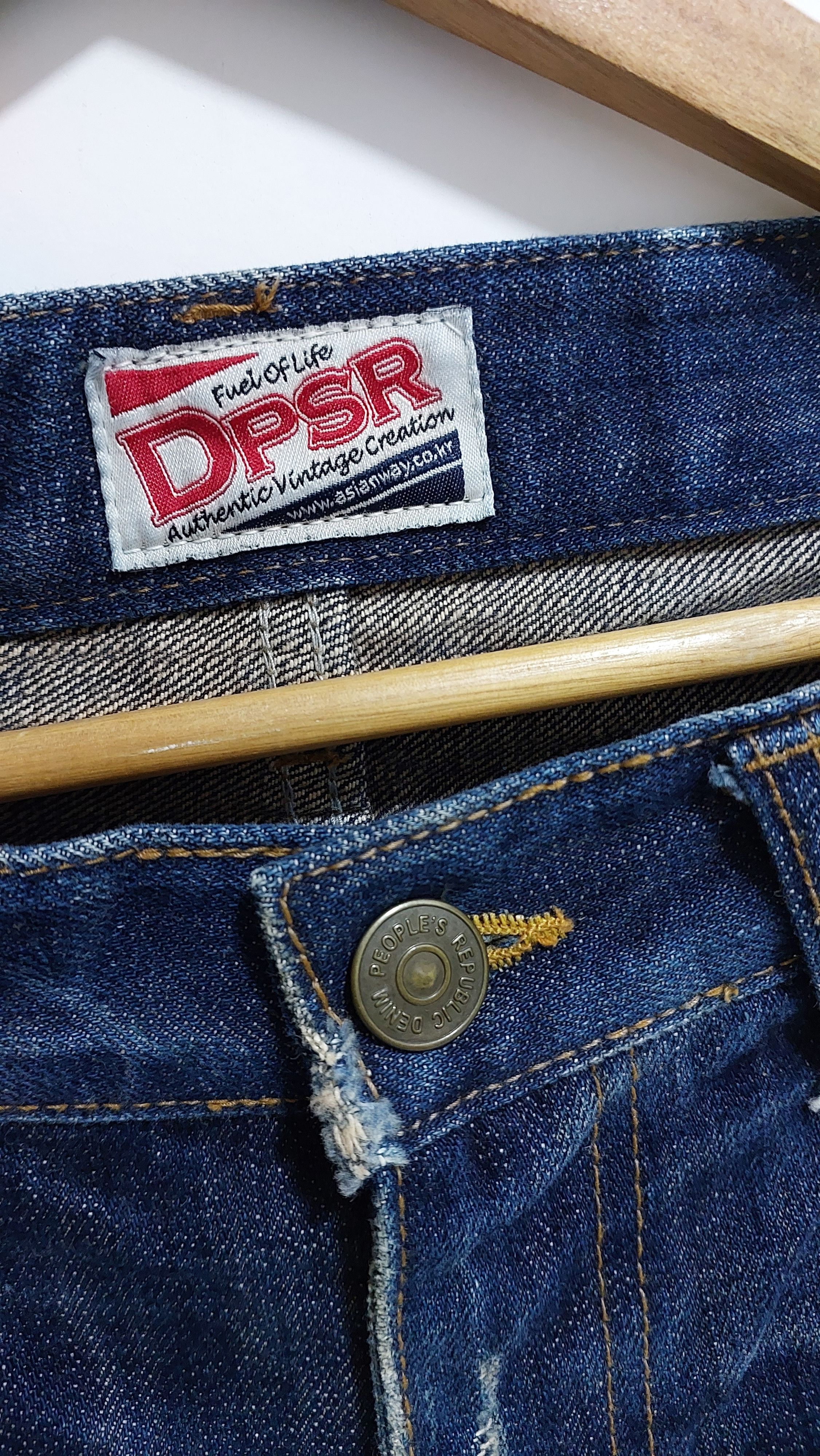 Japanese Brand DPSR DISTRESSED JEANS PANT Size US 32 / EU 48 - 12 Thumbnail