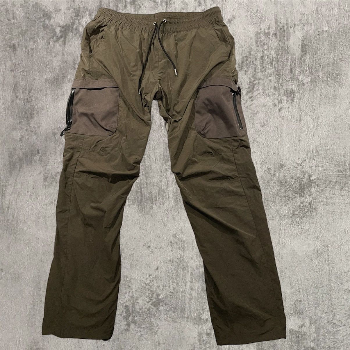 John Elliott John Elliot Himalayan green cargo pants | Grailed