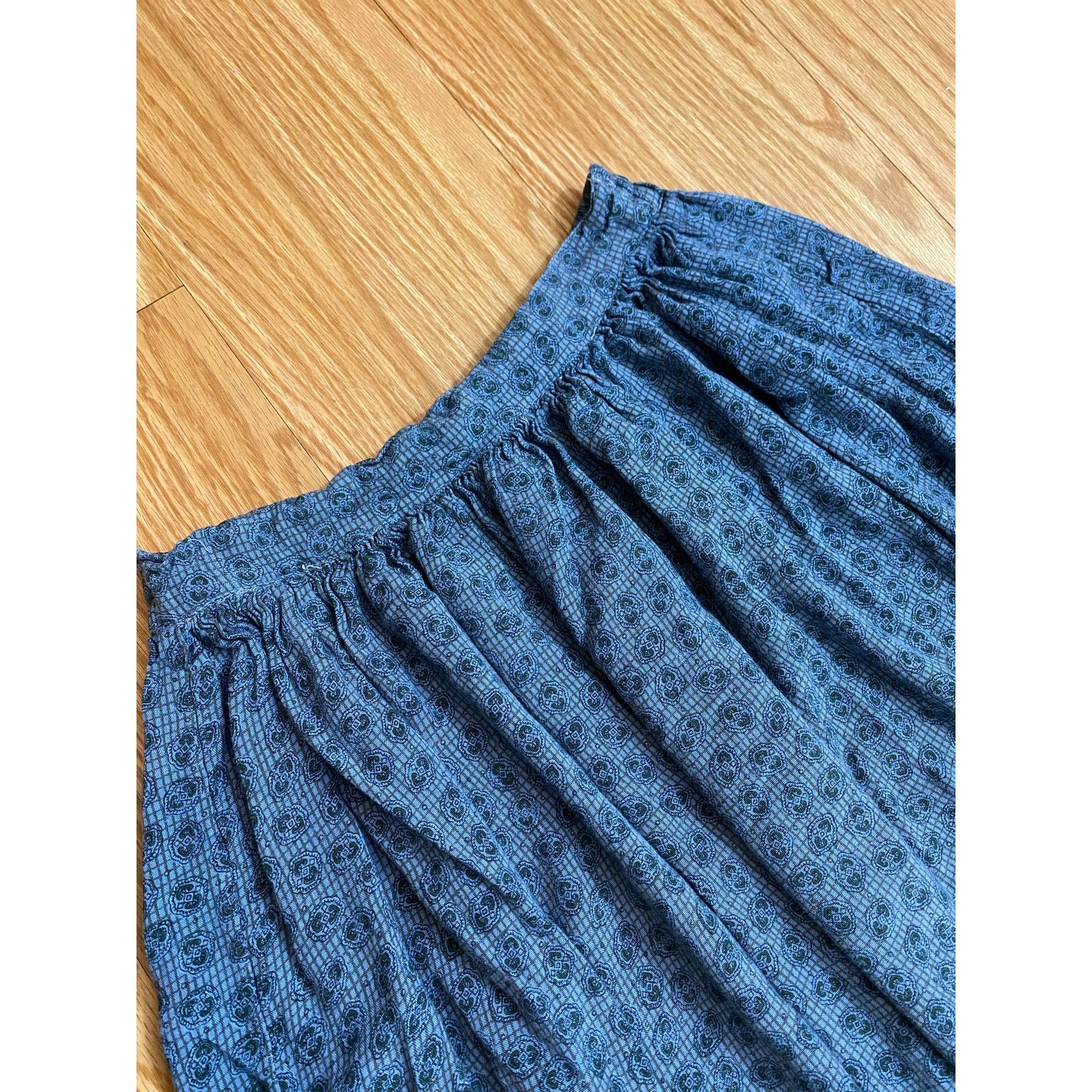 Vintage Indie patterned skirt Size 30" / US 8 / IT 44 - 2 Thumbnail