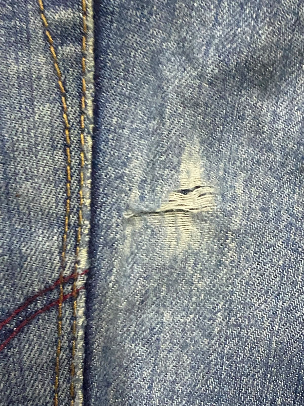Edwin Vintage Japanese Brand Edwin Faded Wash Skinny Jeans Size US 35 - 10 Thumbnail