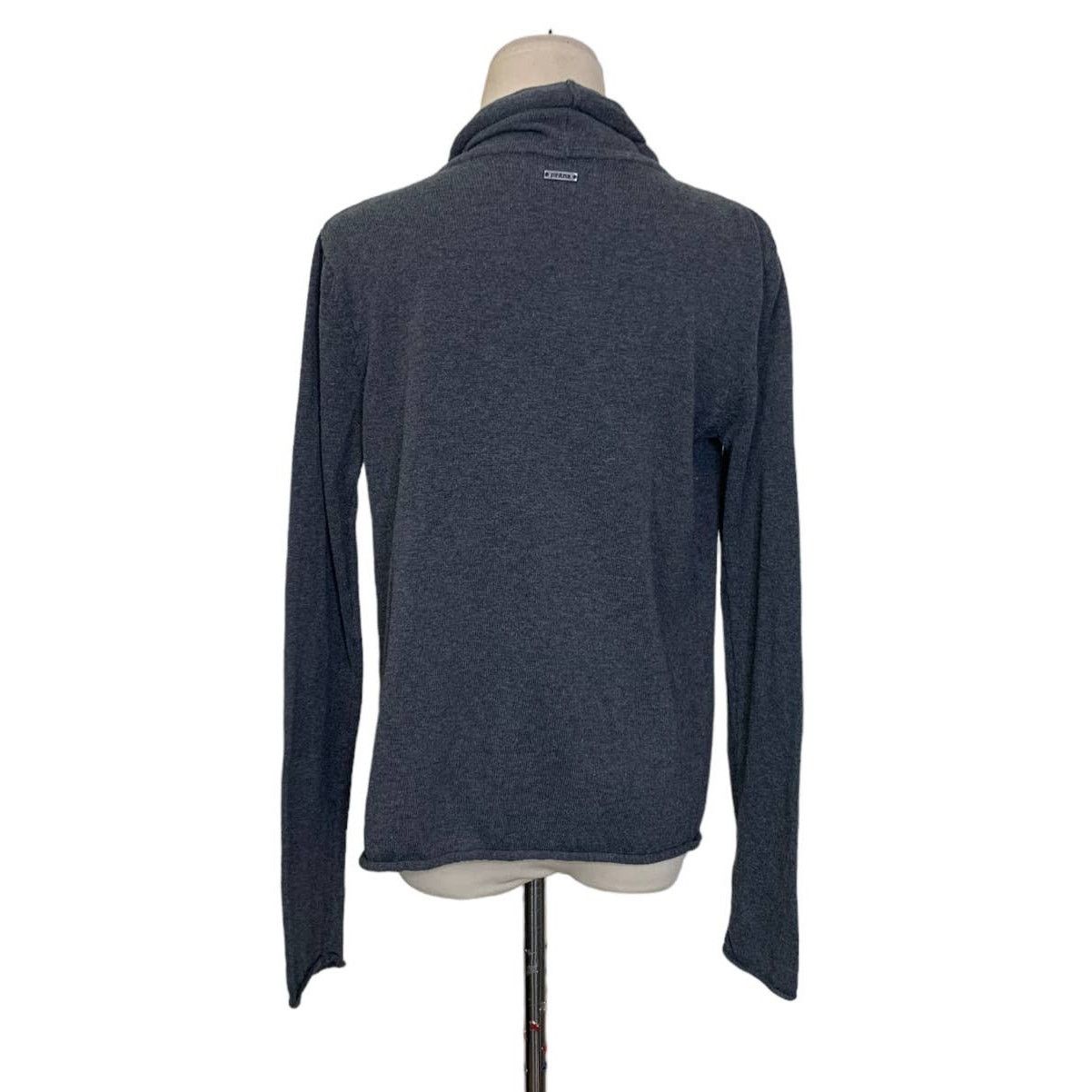 Prana Prana gray long sleeves open front cardigan size Small Size S / US 4 / IT 40 - 3 Thumbnail