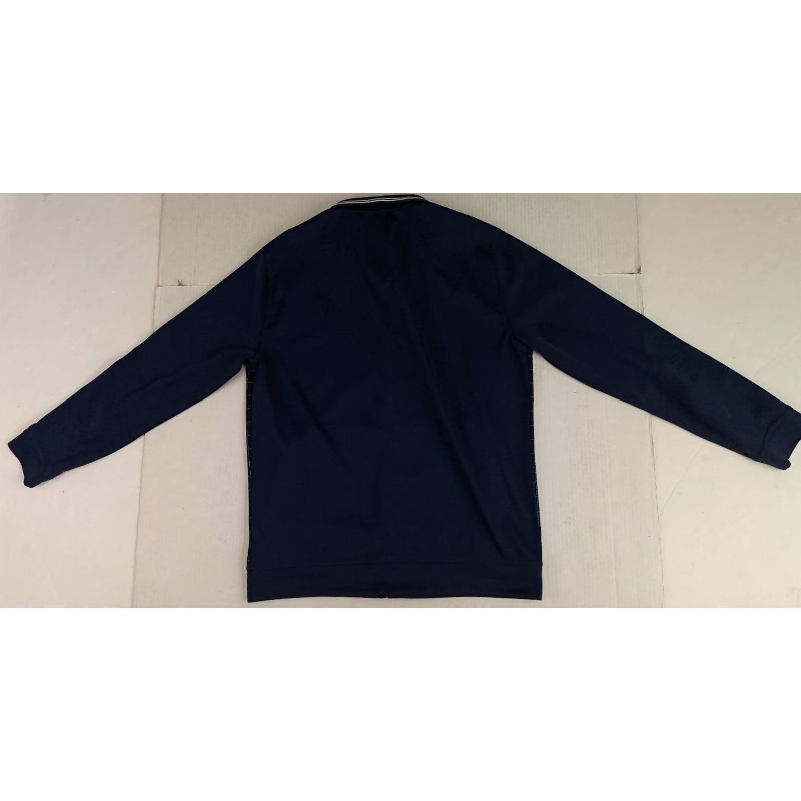 Vintage VINTAGE Walter Hagen Golf Jacket Windbreaker Full Zip Chex Navy Blue 27in 20in pit to pit M Mens Size US M / EU 48-50 / 2 - 5 Thumbnail