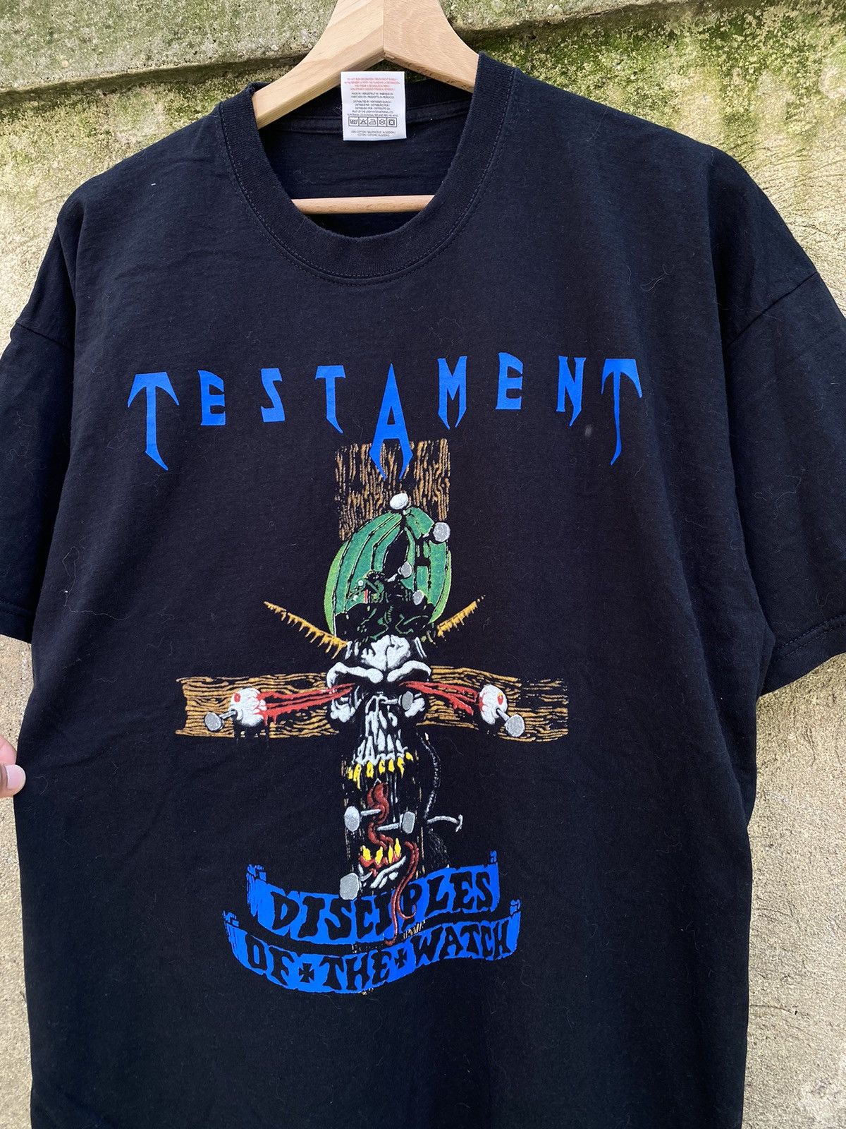 Band Tees × Vintage Vintage 2004 Testament European Tour Band T shirt Size US XL / EU 56 / 4 - 4 Thumbnail